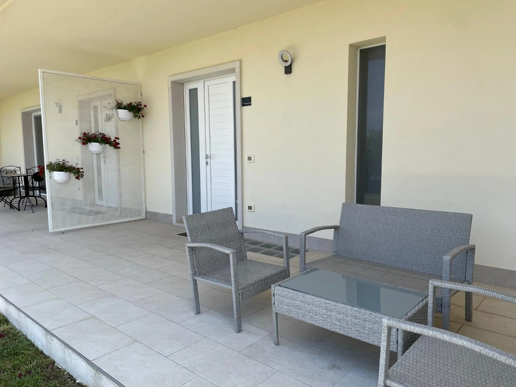 Patio in Hotel Panoramica