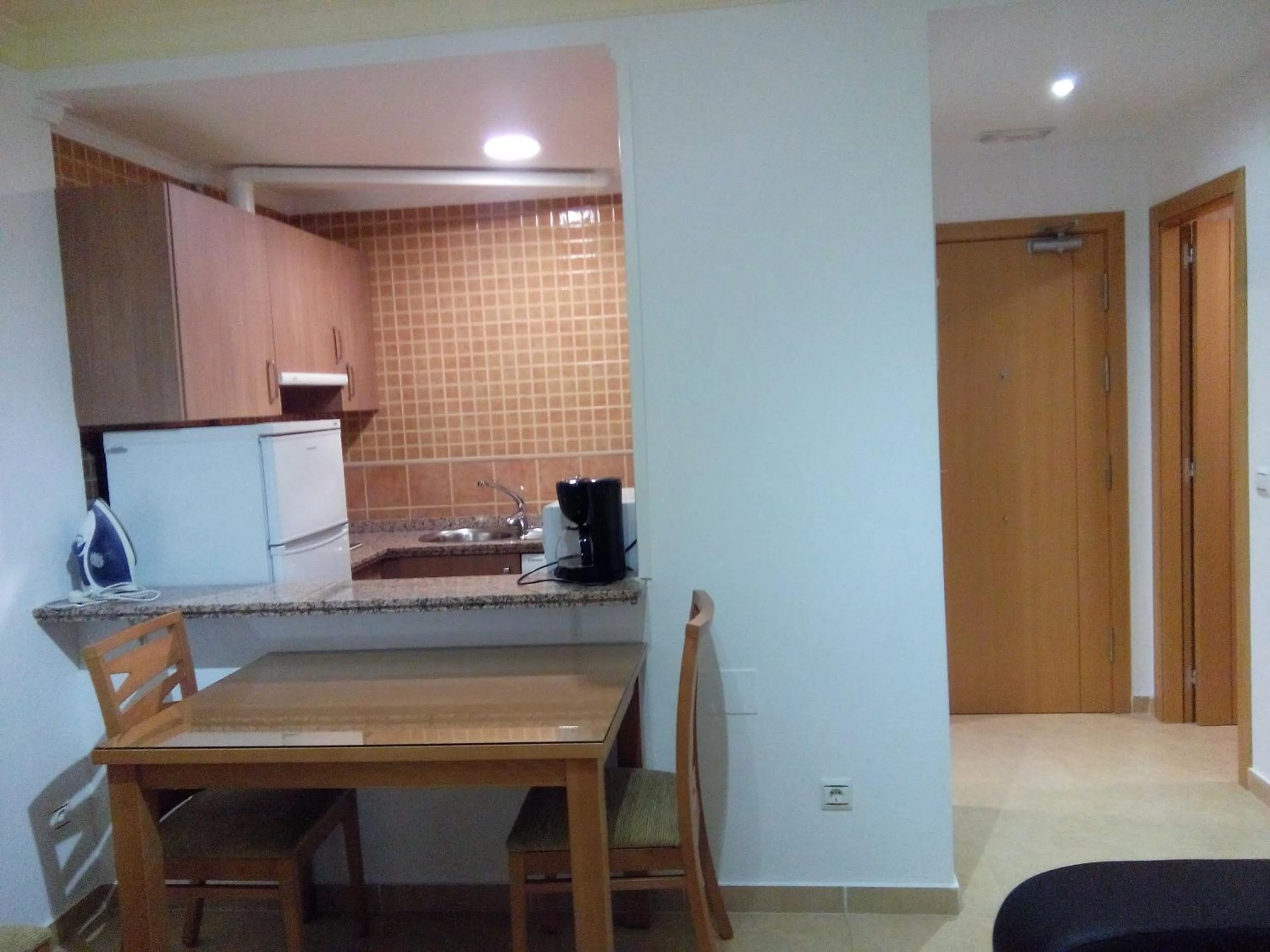 Kitchen or kitchenette in Apartamentos Turisticos Las Yucas