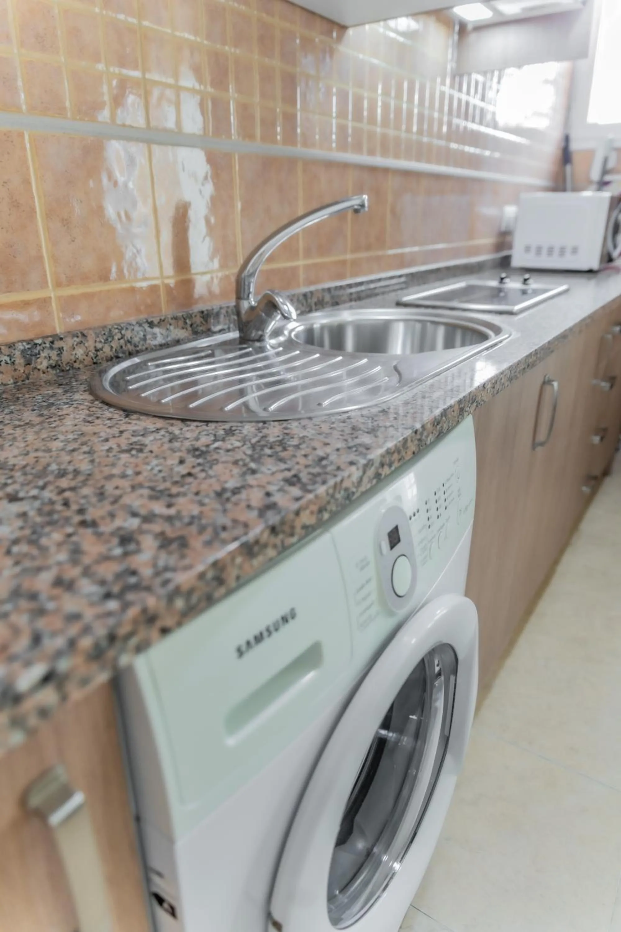 Kitchen or kitchenette in Apartamentos Turisticos Las Yucas