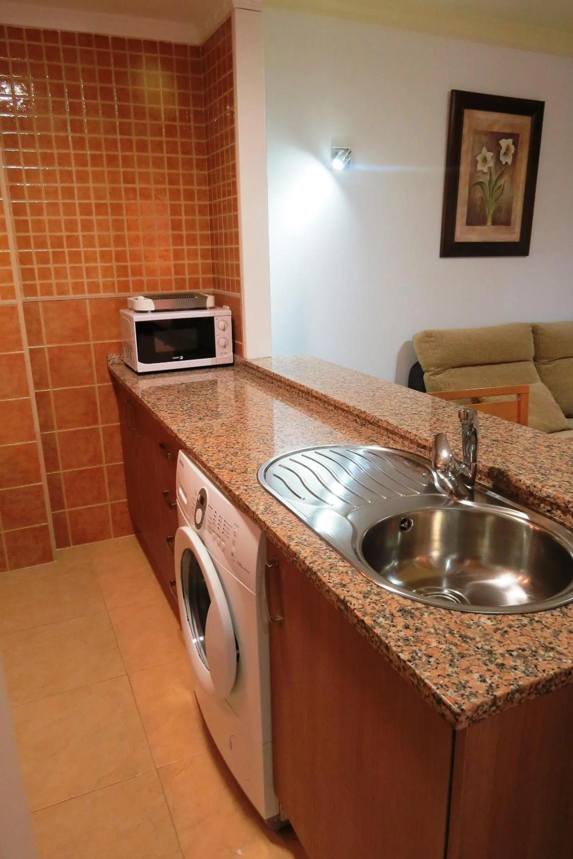 Kitchen or kitchenette in Apartamentos Turisticos Las Yucas