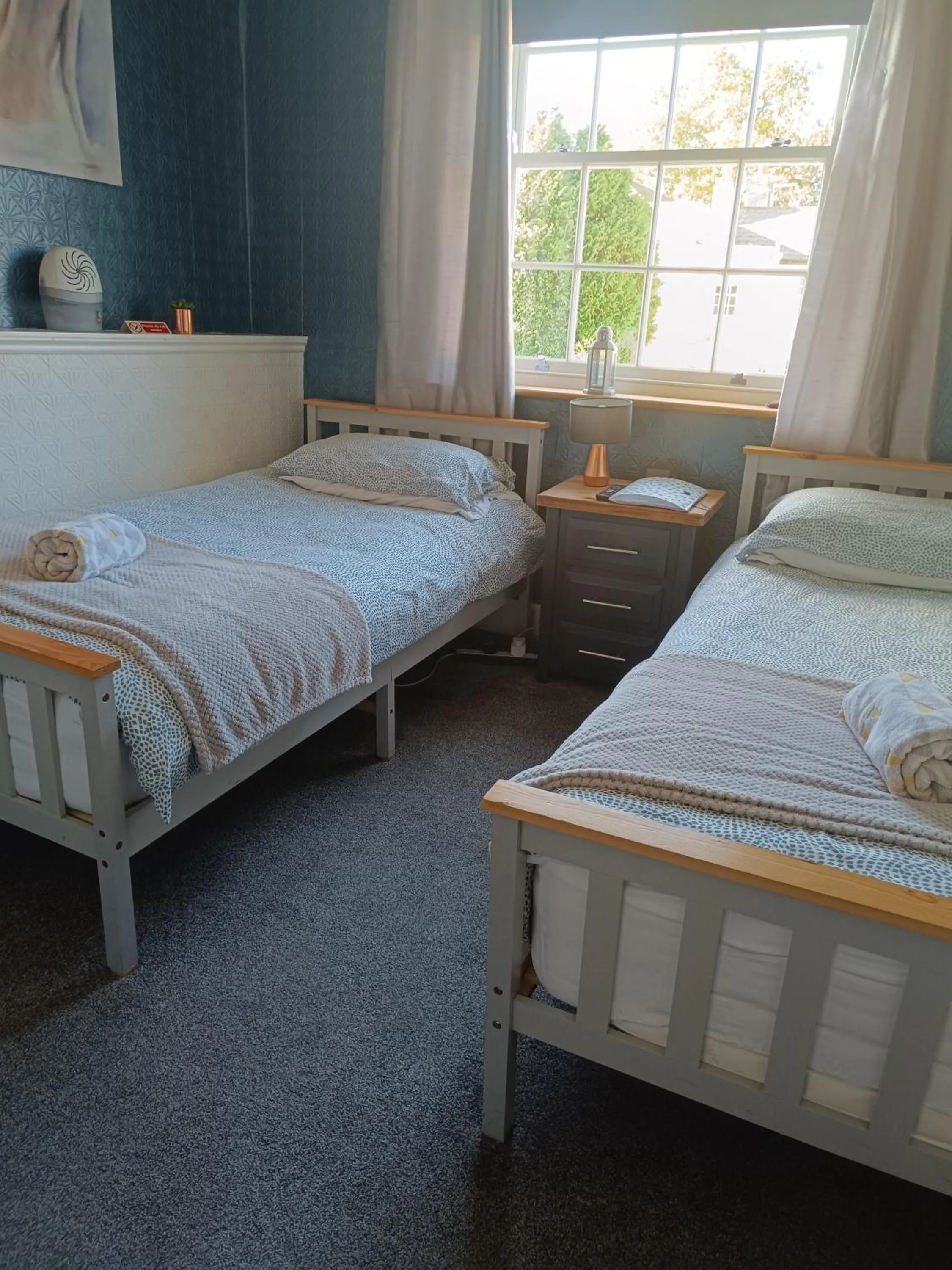 Bed in The Blue Mantle