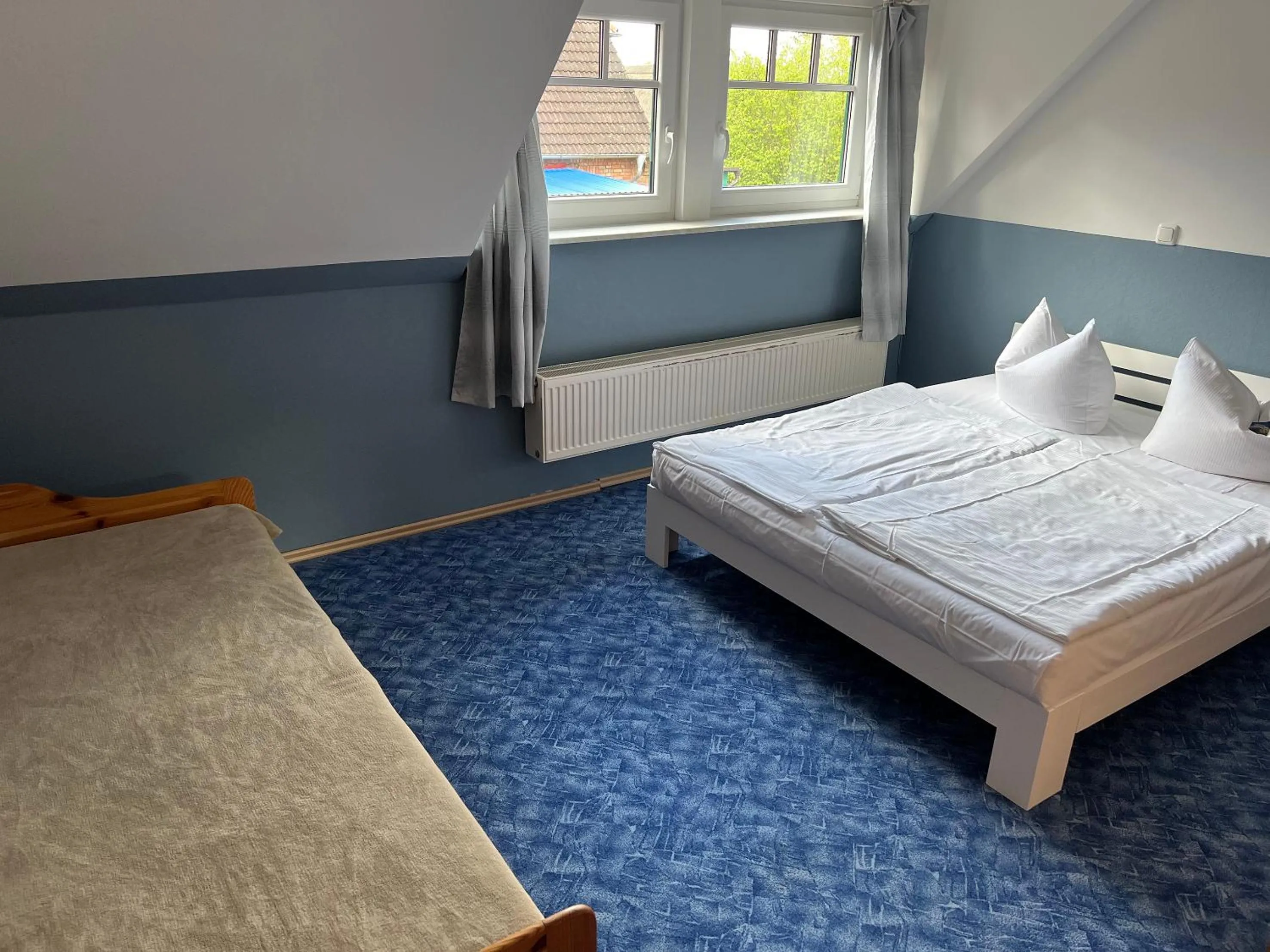 Bedroom, Bed in Himmelreich Rügen