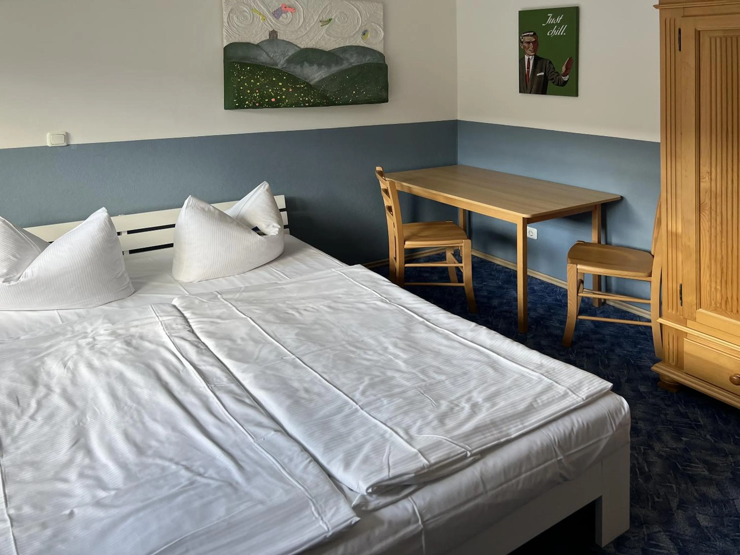 Bedroom, Bed in Himmelreich Rügen