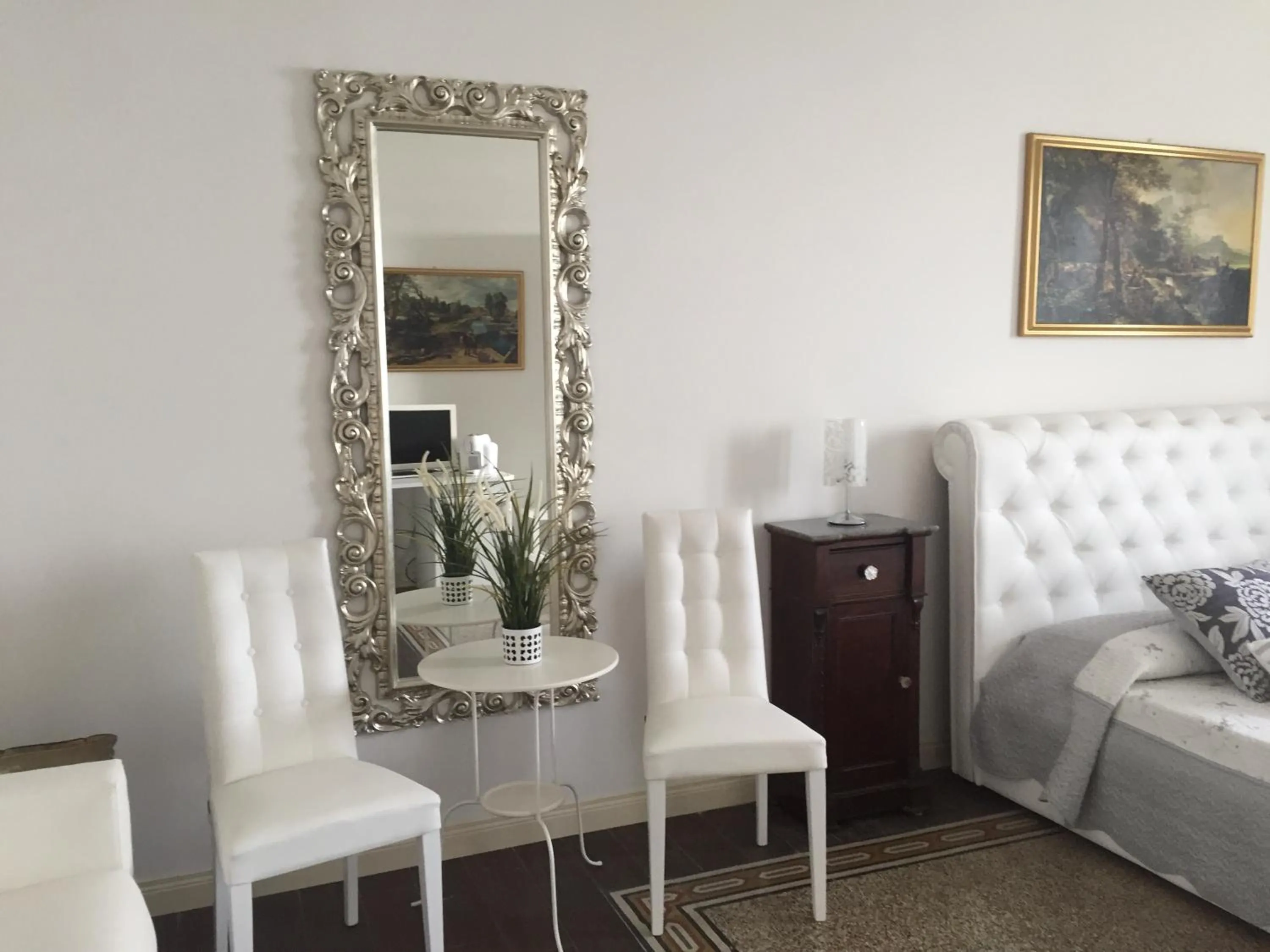 Seating area in B&B di mare e d'azzurro