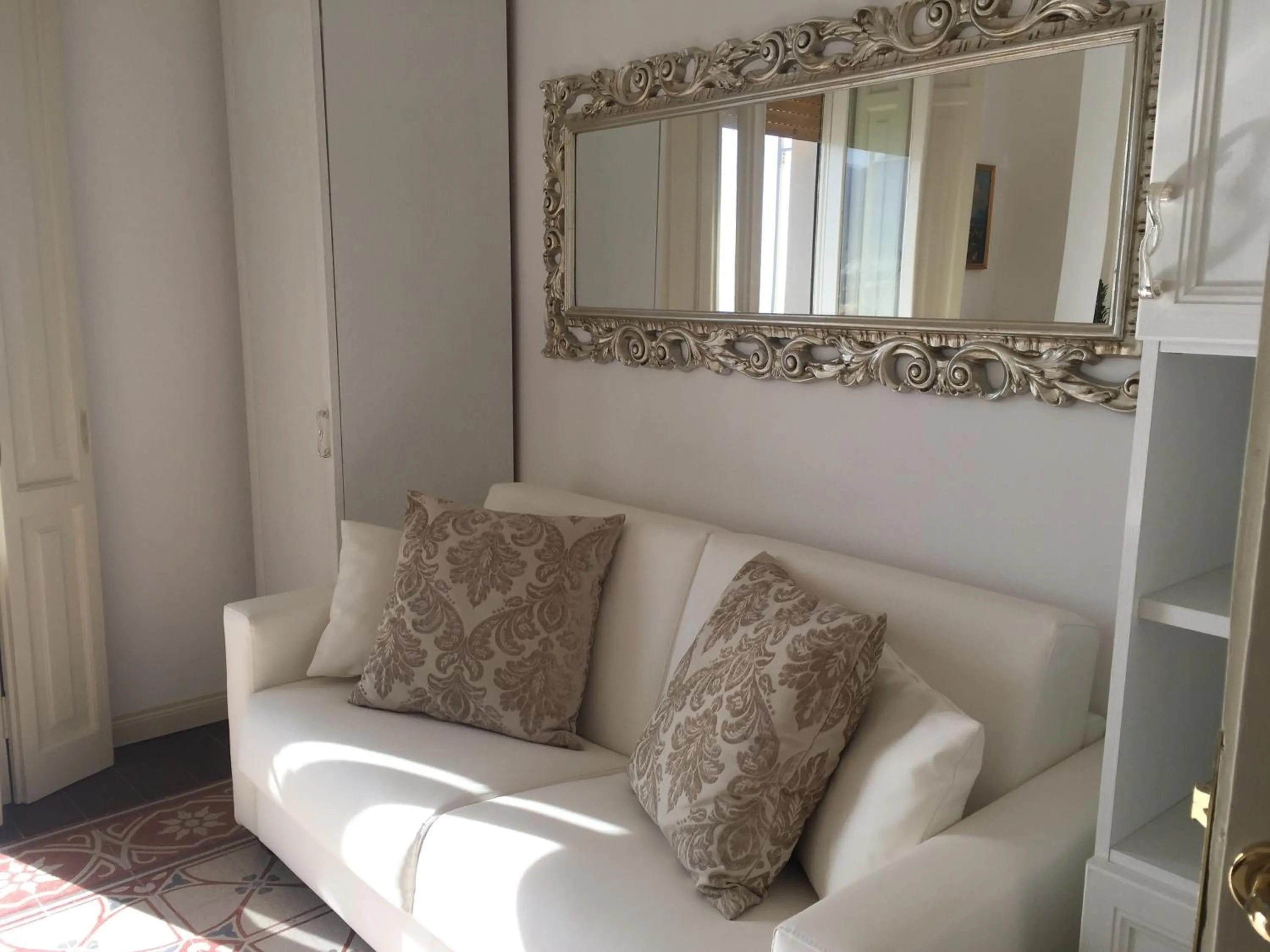 Living room in B&B di mare e d'azzurro