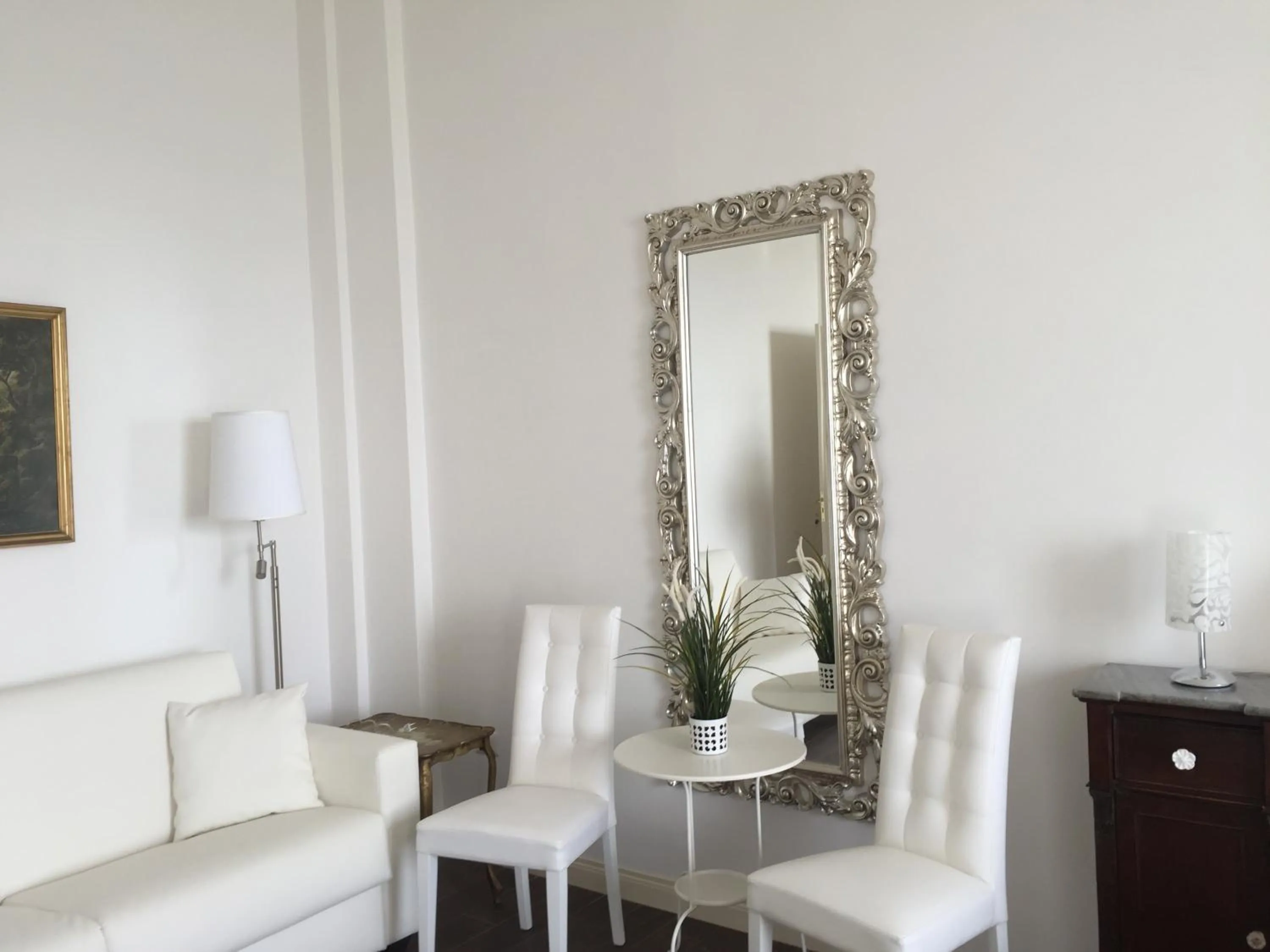 Seating area in B&B di mare e d'azzurro