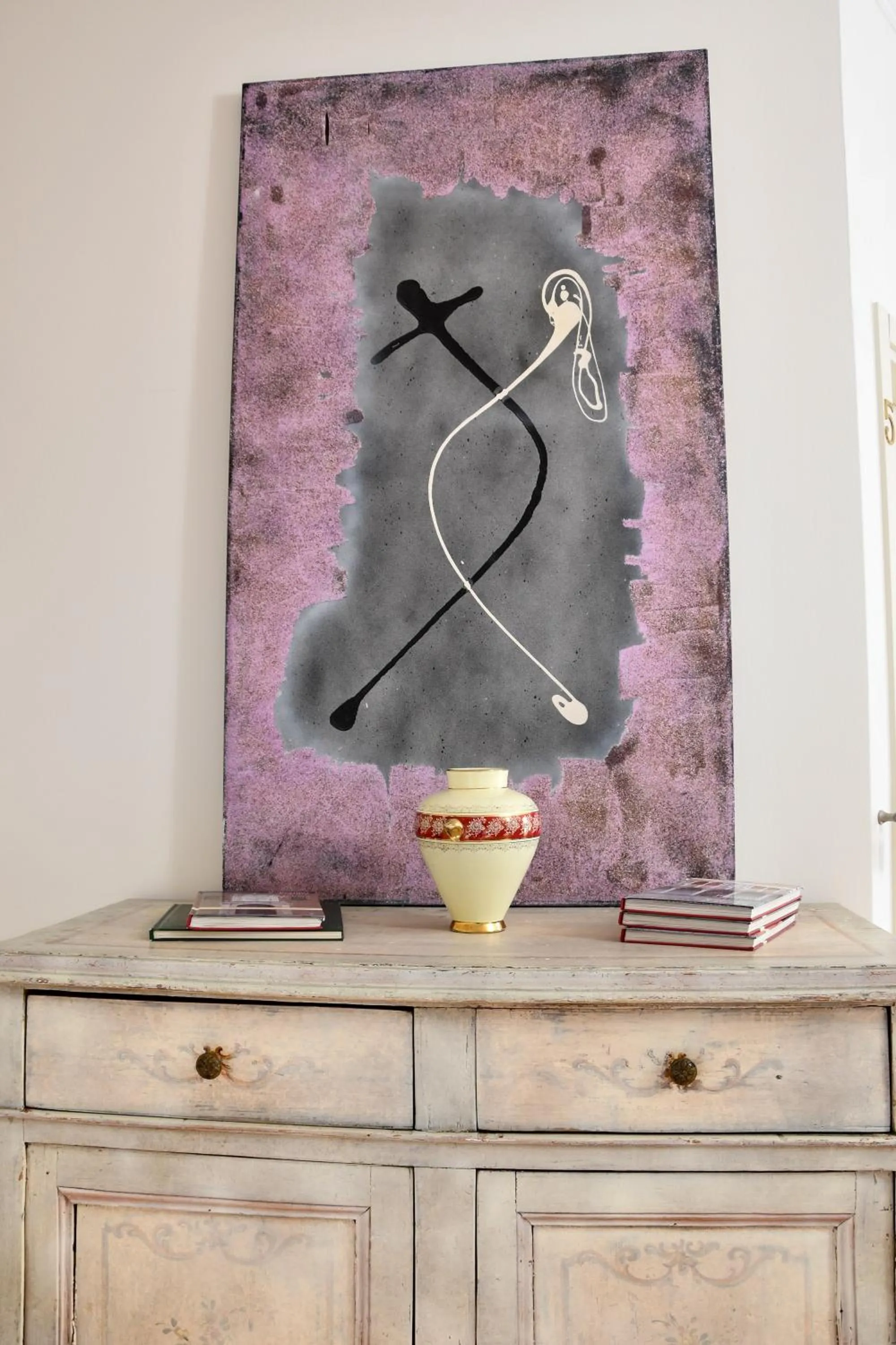 Decorative detail in Avanguardia Art Club