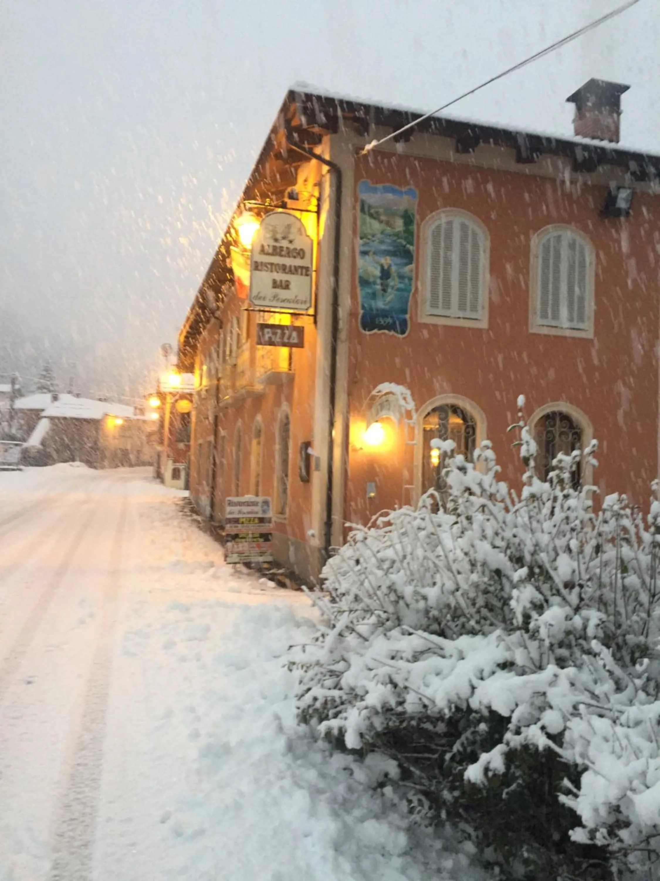 Winter in Albergo dei Pescatori
