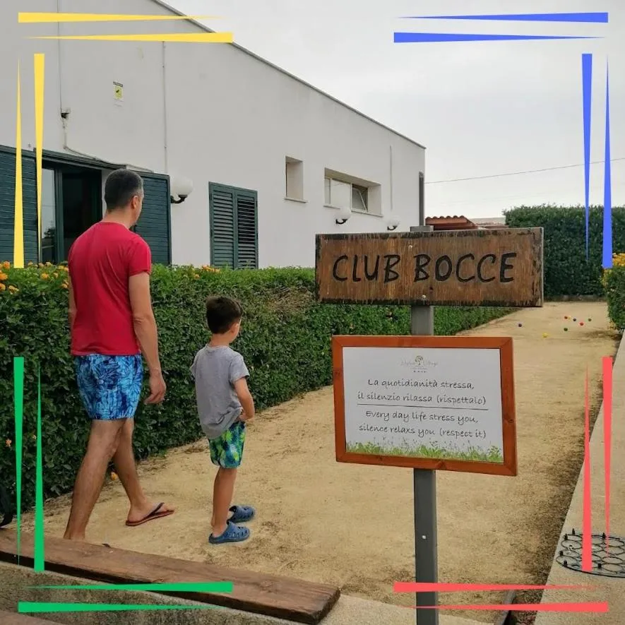 Children play ground in Lilybeo Village