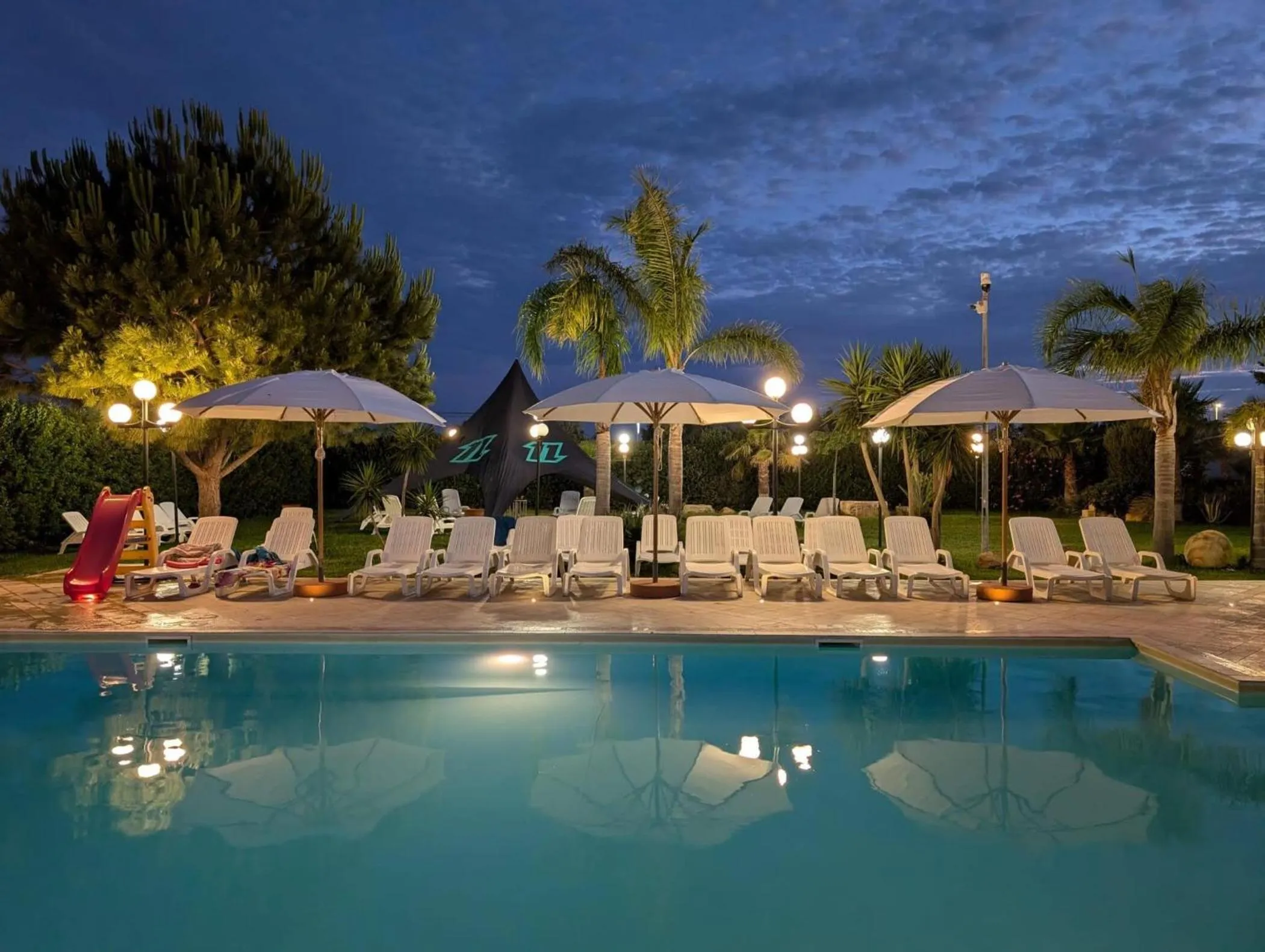 Swimming pool in Lilybeo Village