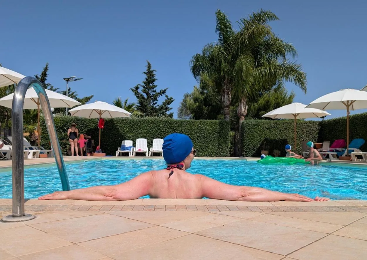 Swimming pool in Lilybeo Village
