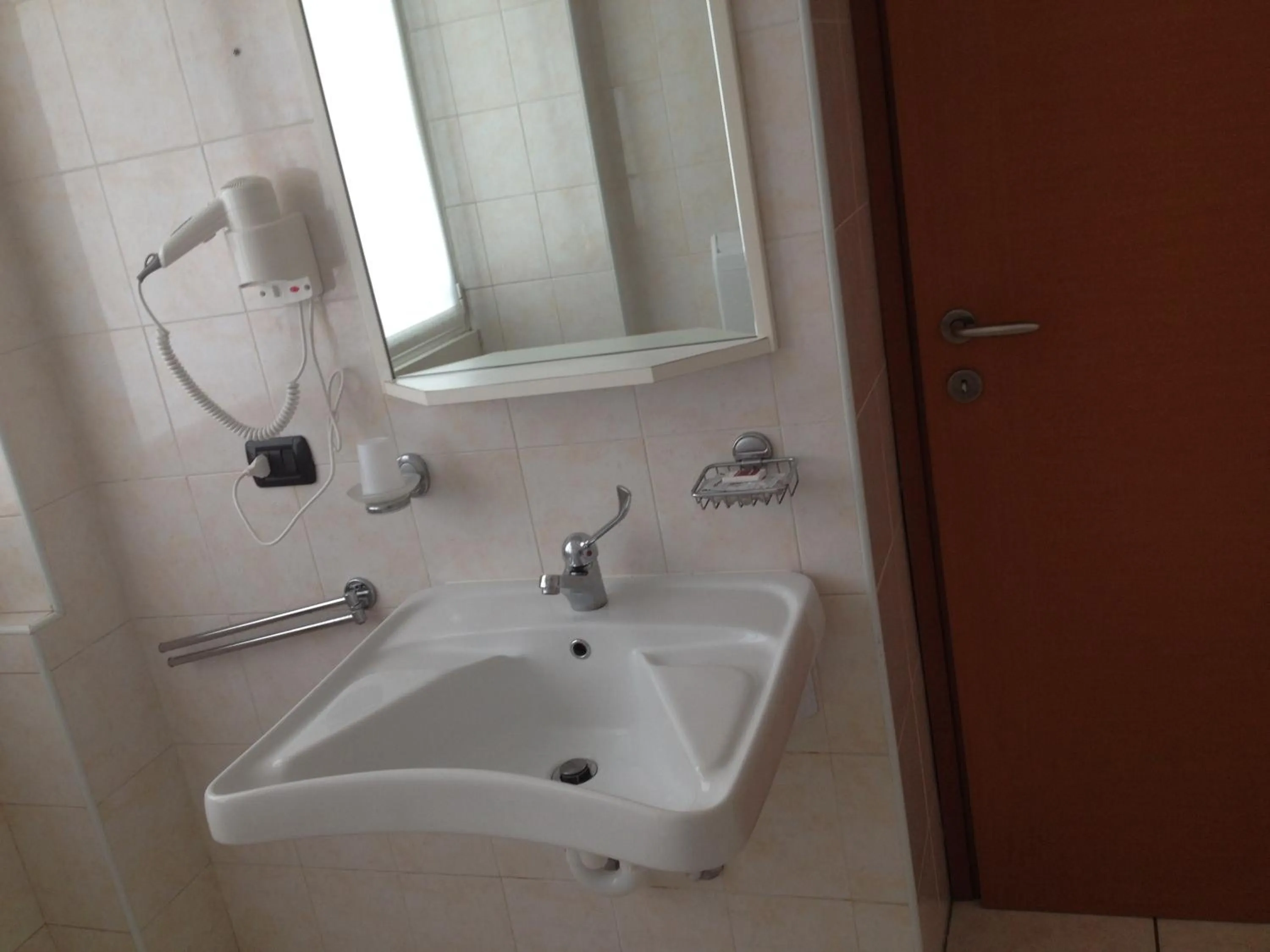 Shower in Hotel Belforte