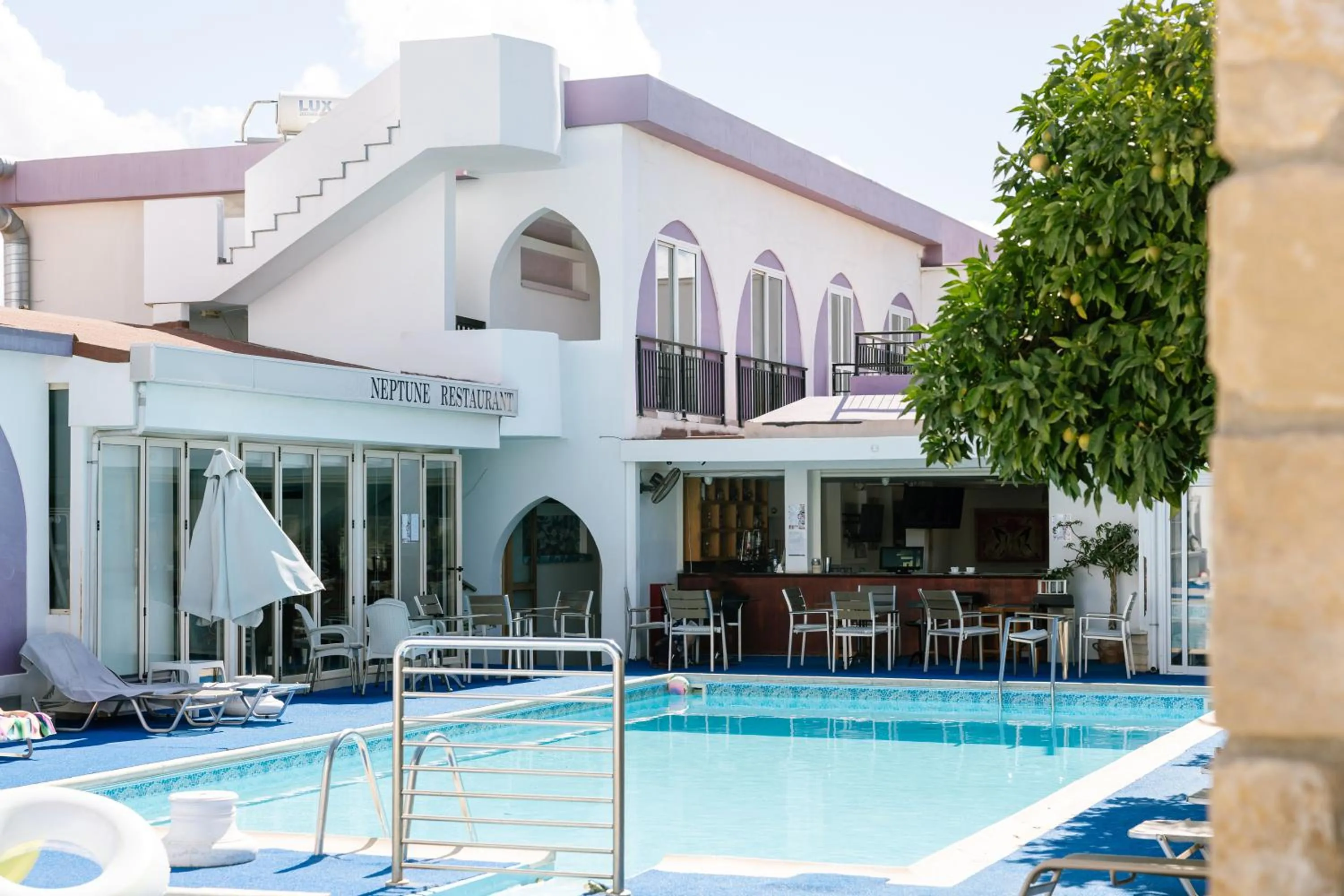 Property building in Neptune Hotel Apartments Paphos