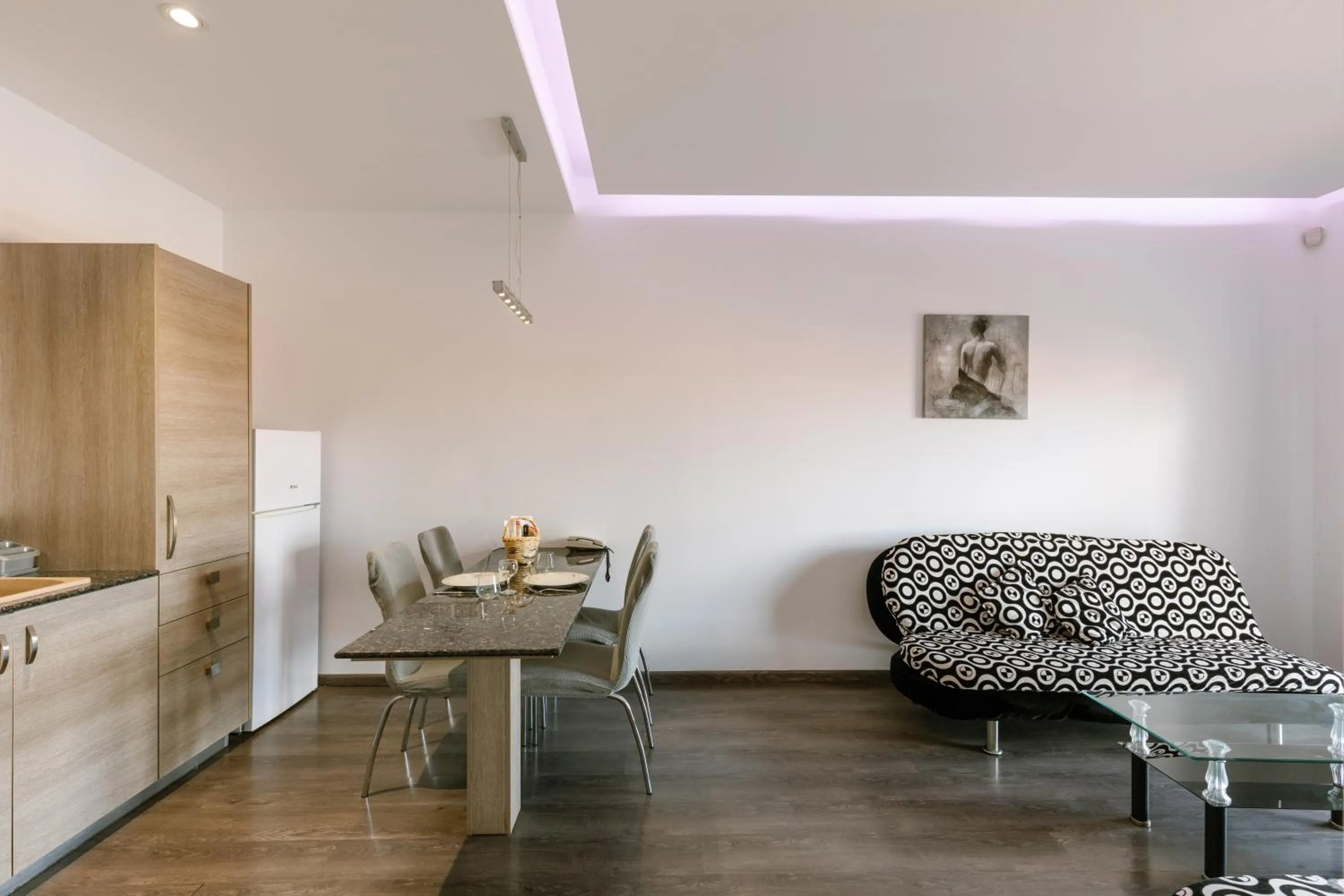 Communal lounge/ TV room in Neptune Hotel Apartments Paphos