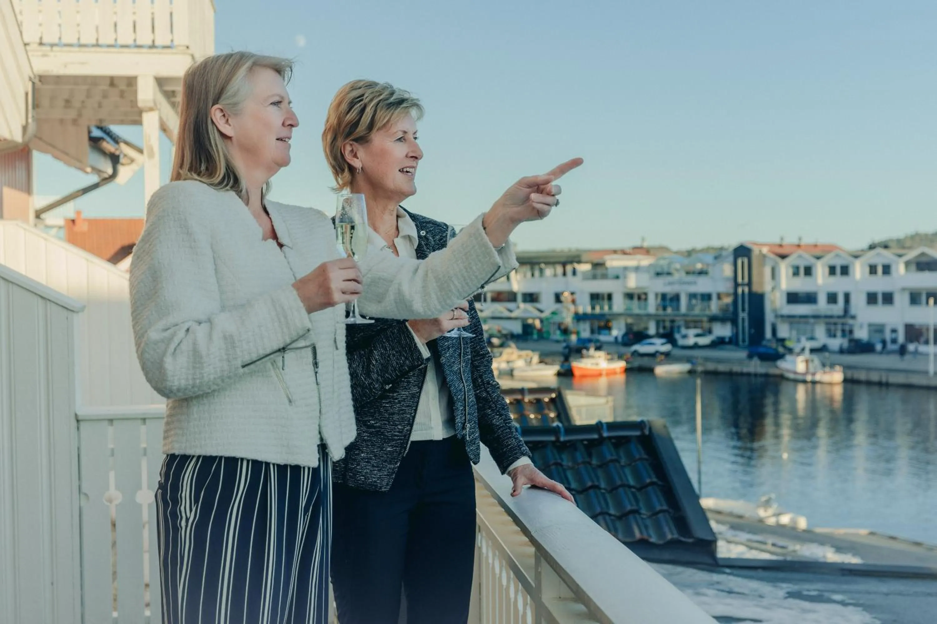 People in Victoria Hotel Kragerø