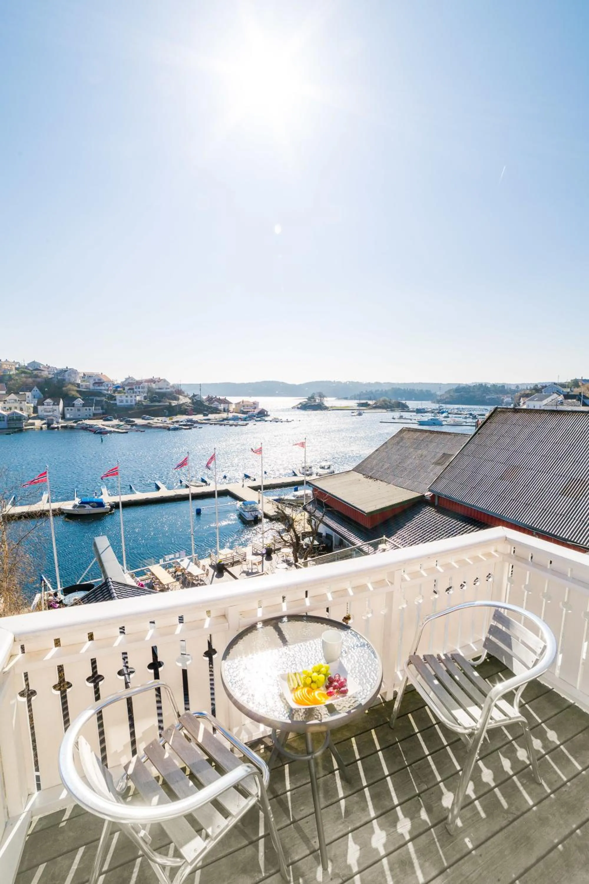 View (from property/room) in Victoria Hotel Kragerø