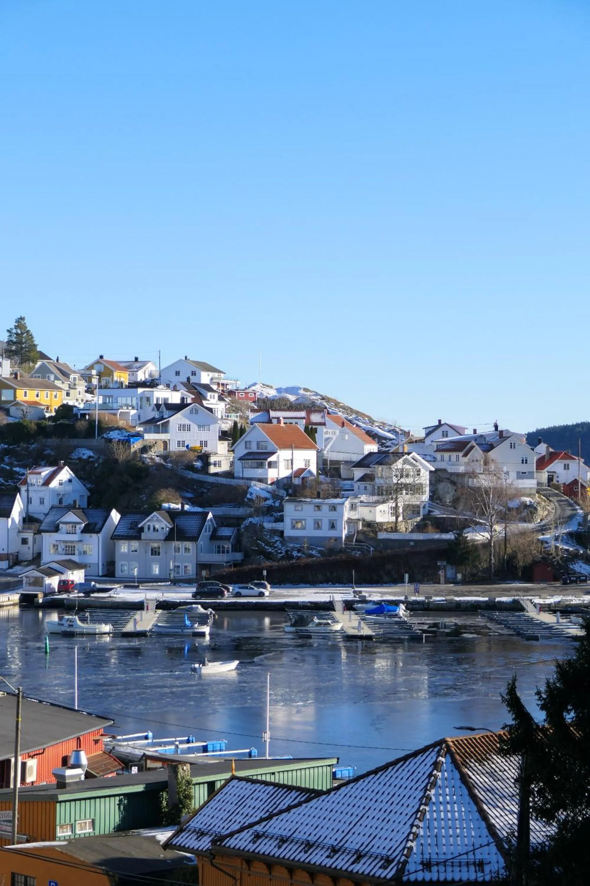City view in Victoria Hotel Kragerø