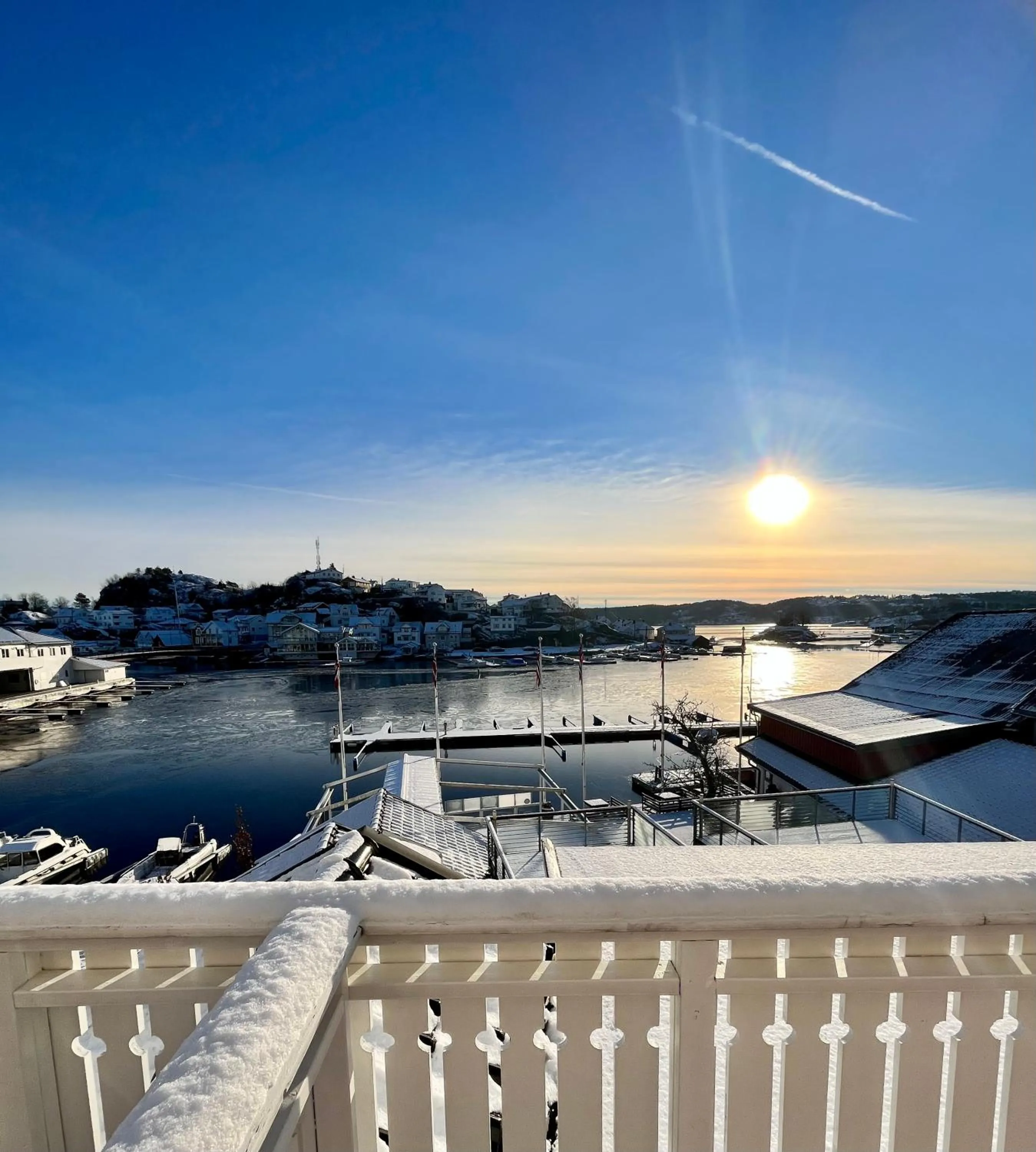 Sea view in Victoria Hotel Kragerø