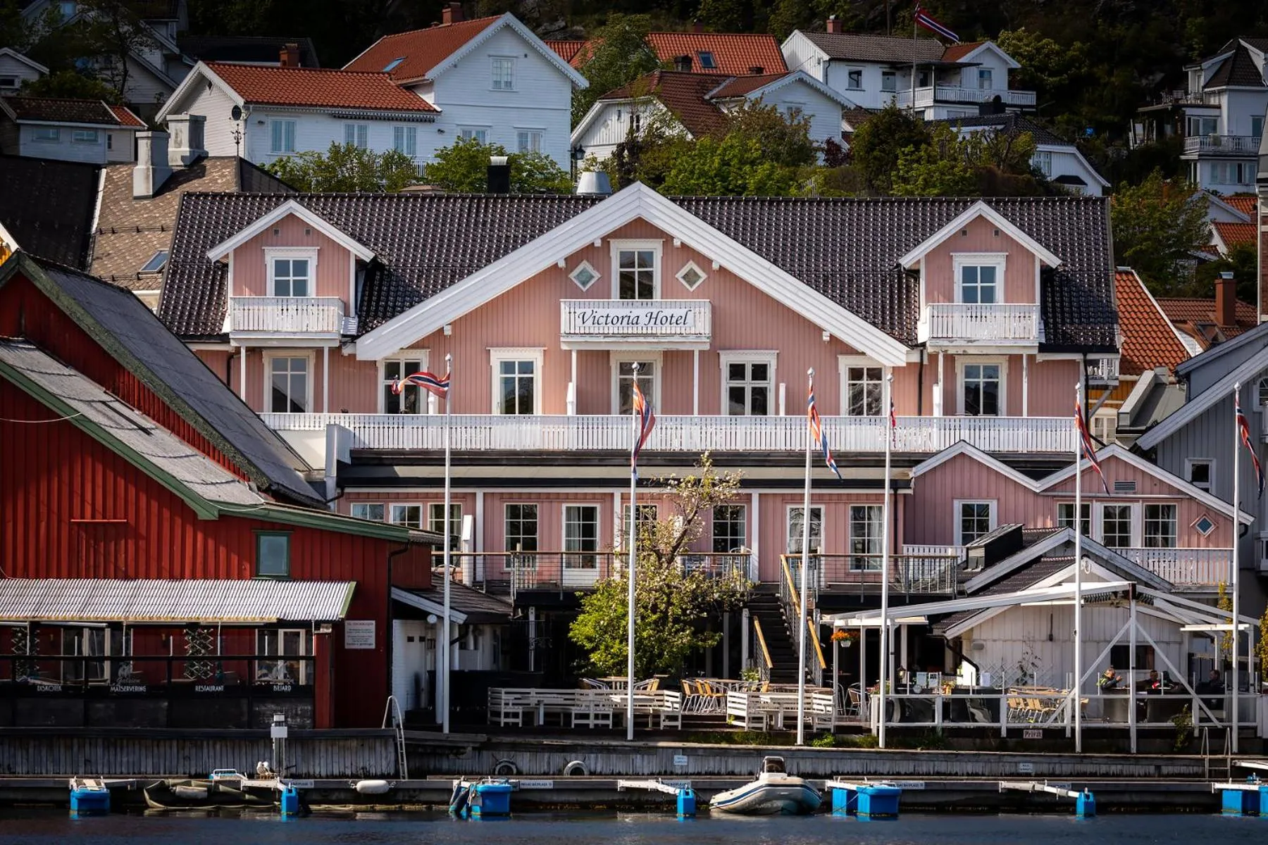 Property building in Victoria Hotel Kragerø