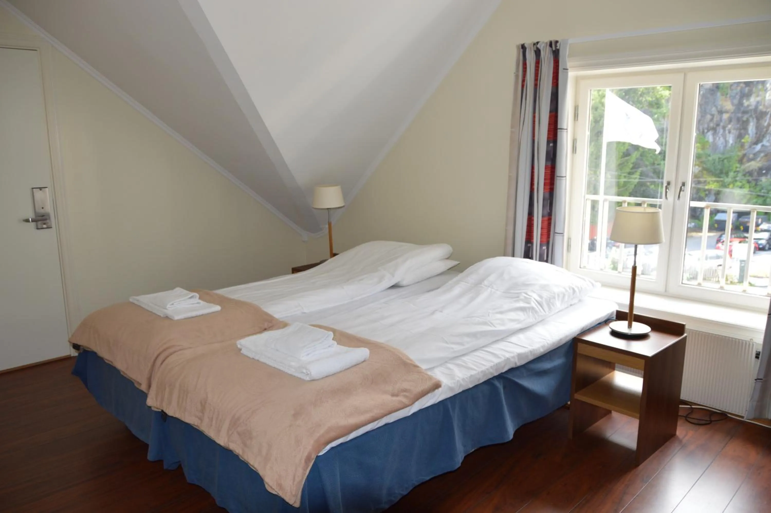 Bed in Victoria Hotel Kragerø