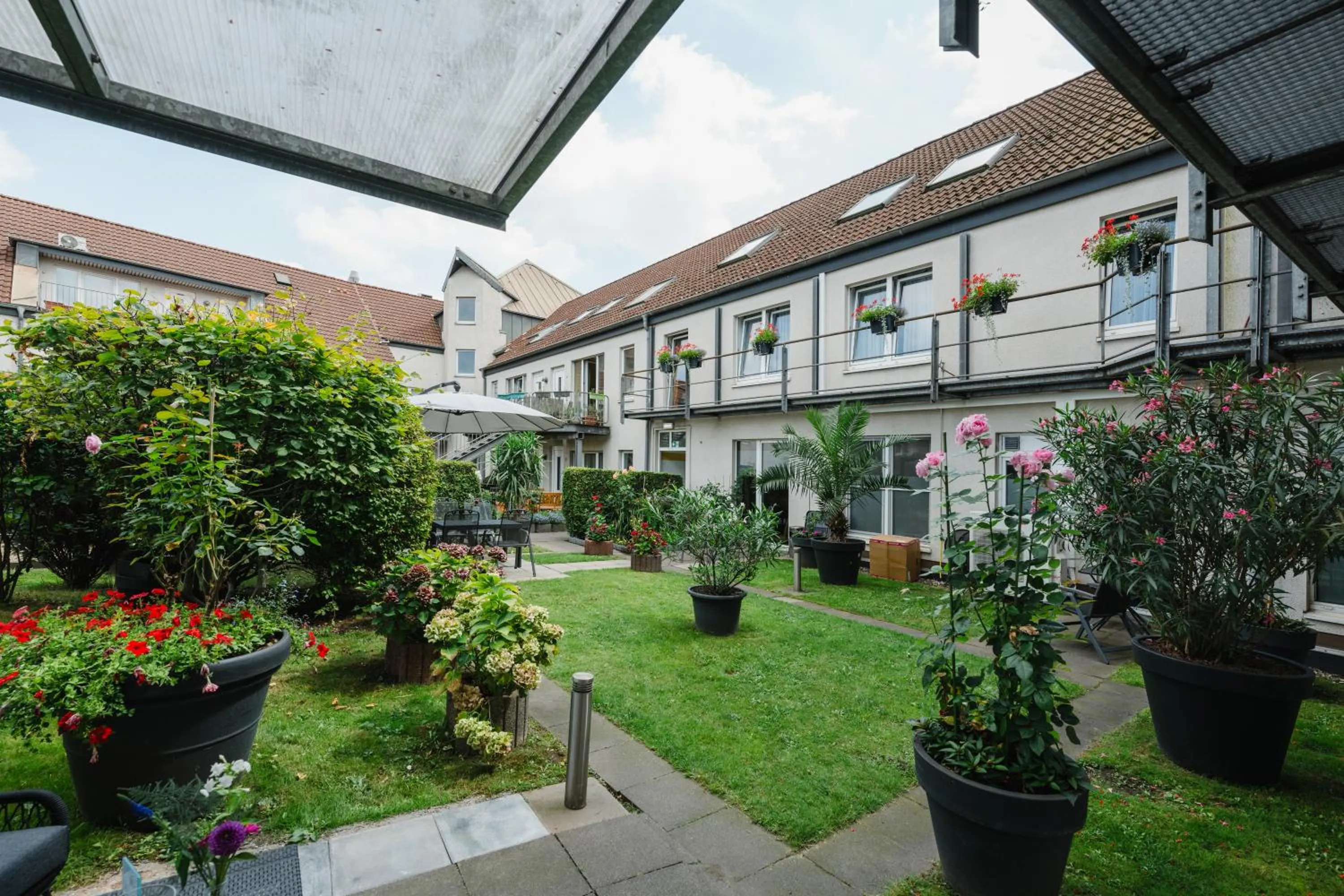 Patio in Hotel Mirage
