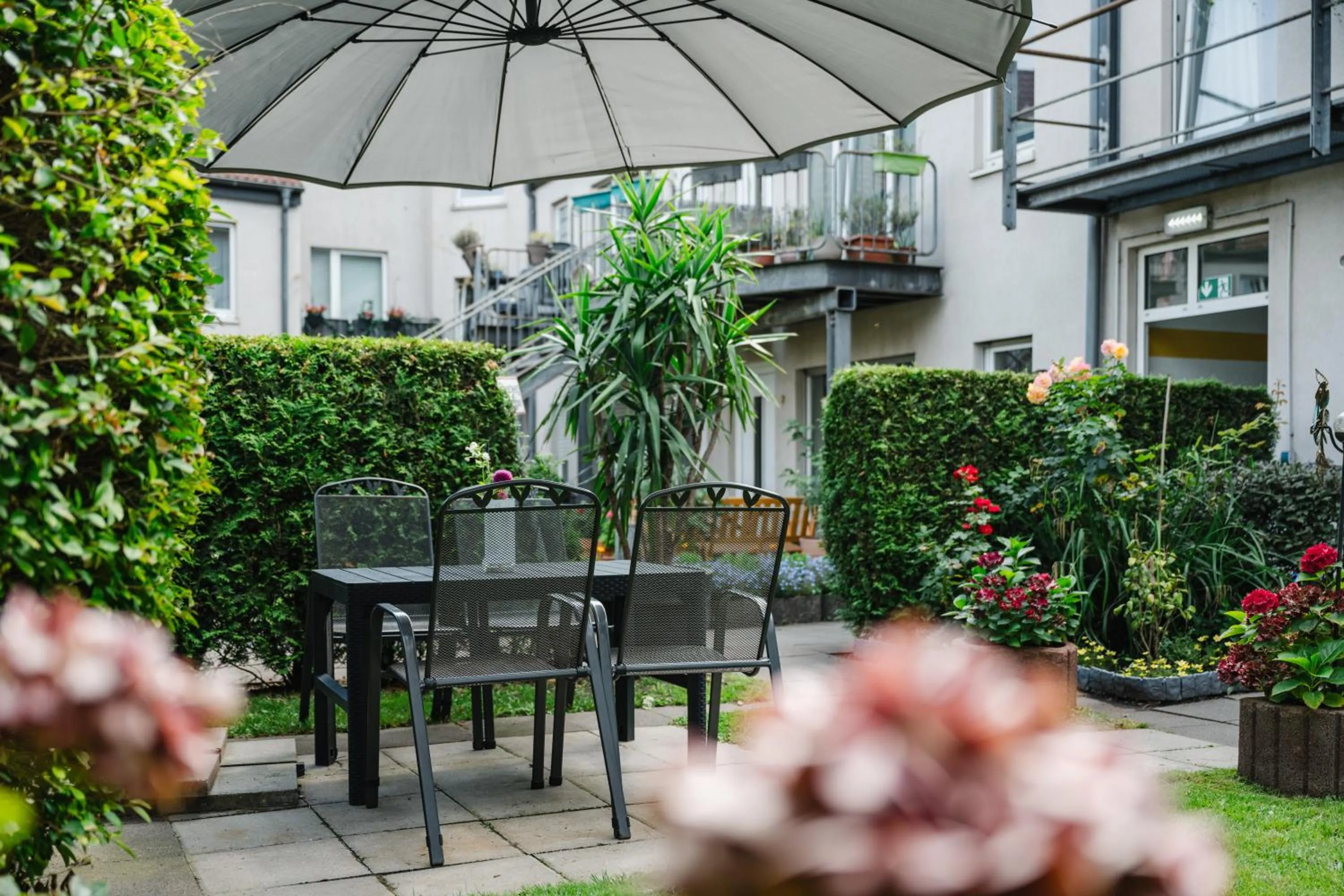 Patio in Hotel Mirage