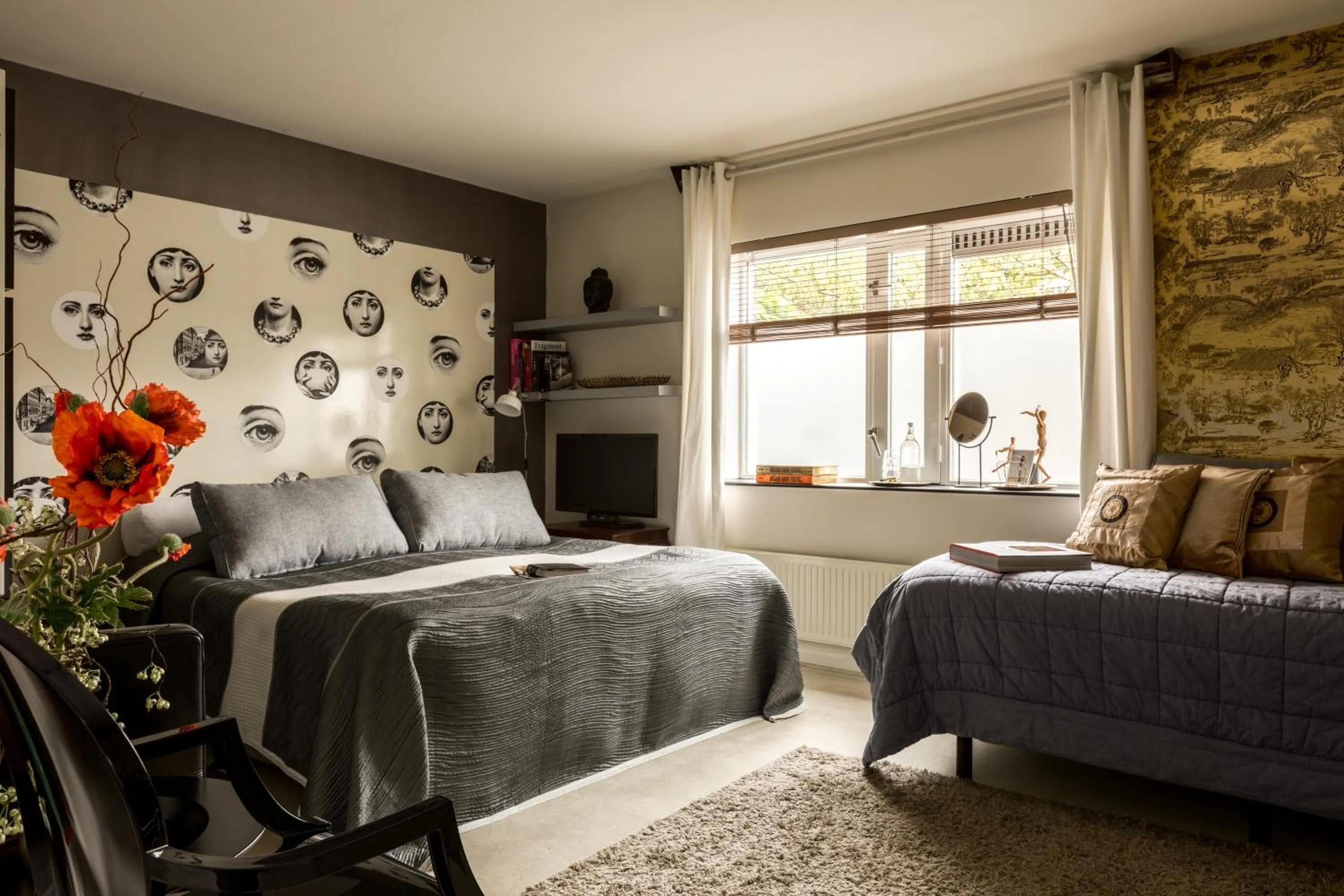 Photo of the whole room, Bed in B&B Habitat