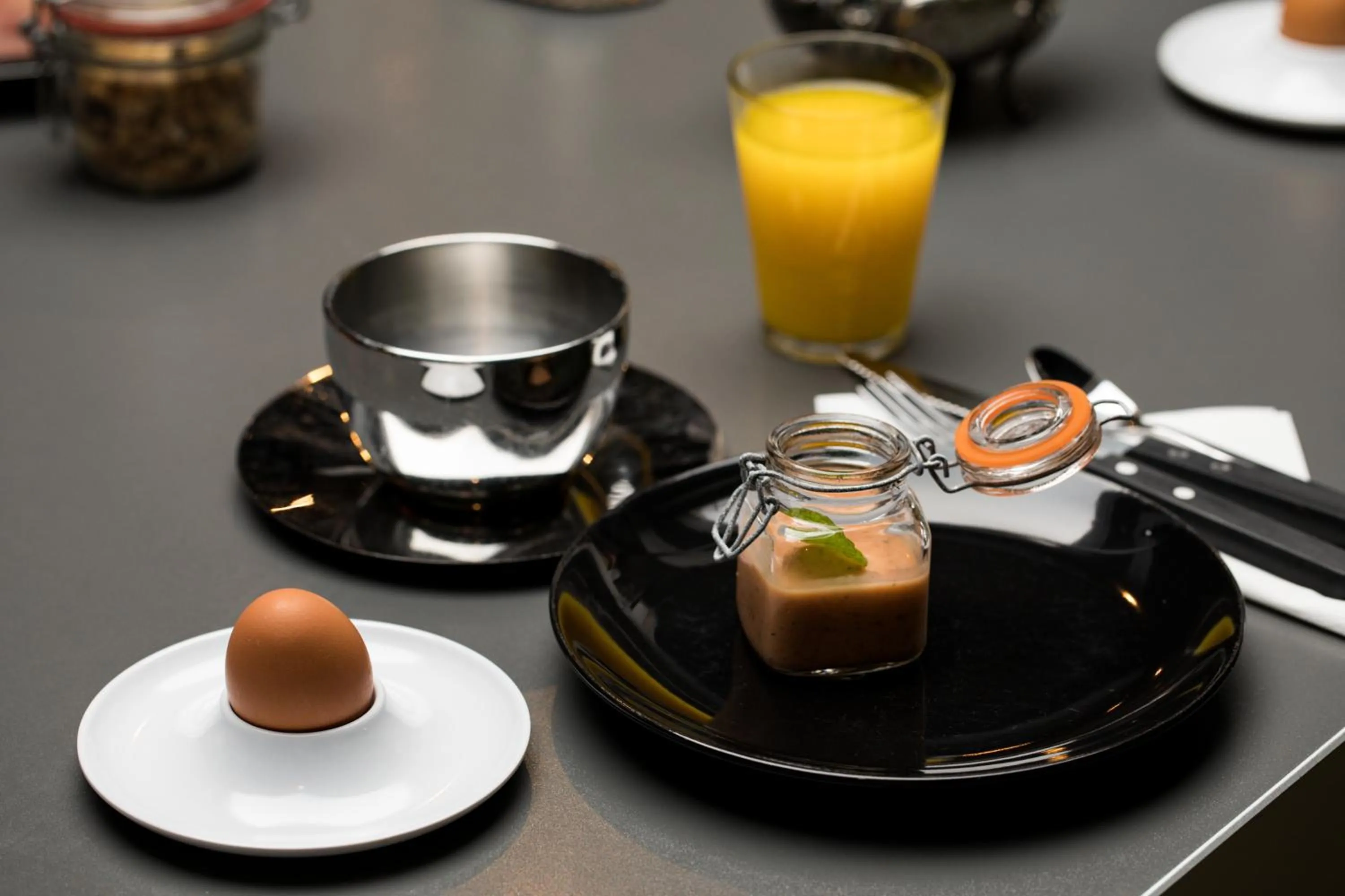 Food close-up in B&B Habitat