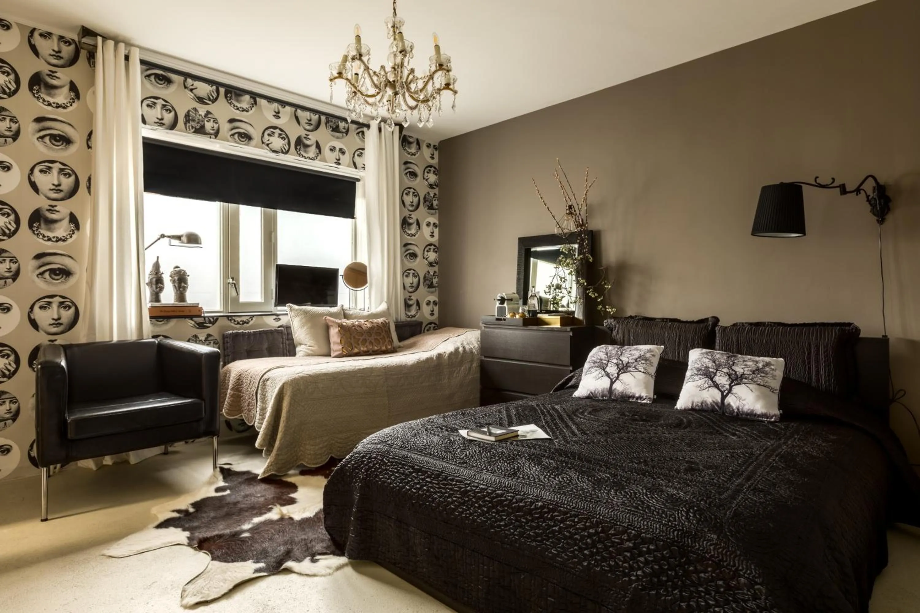 Photo of the whole room, Bed in B&B Habitat