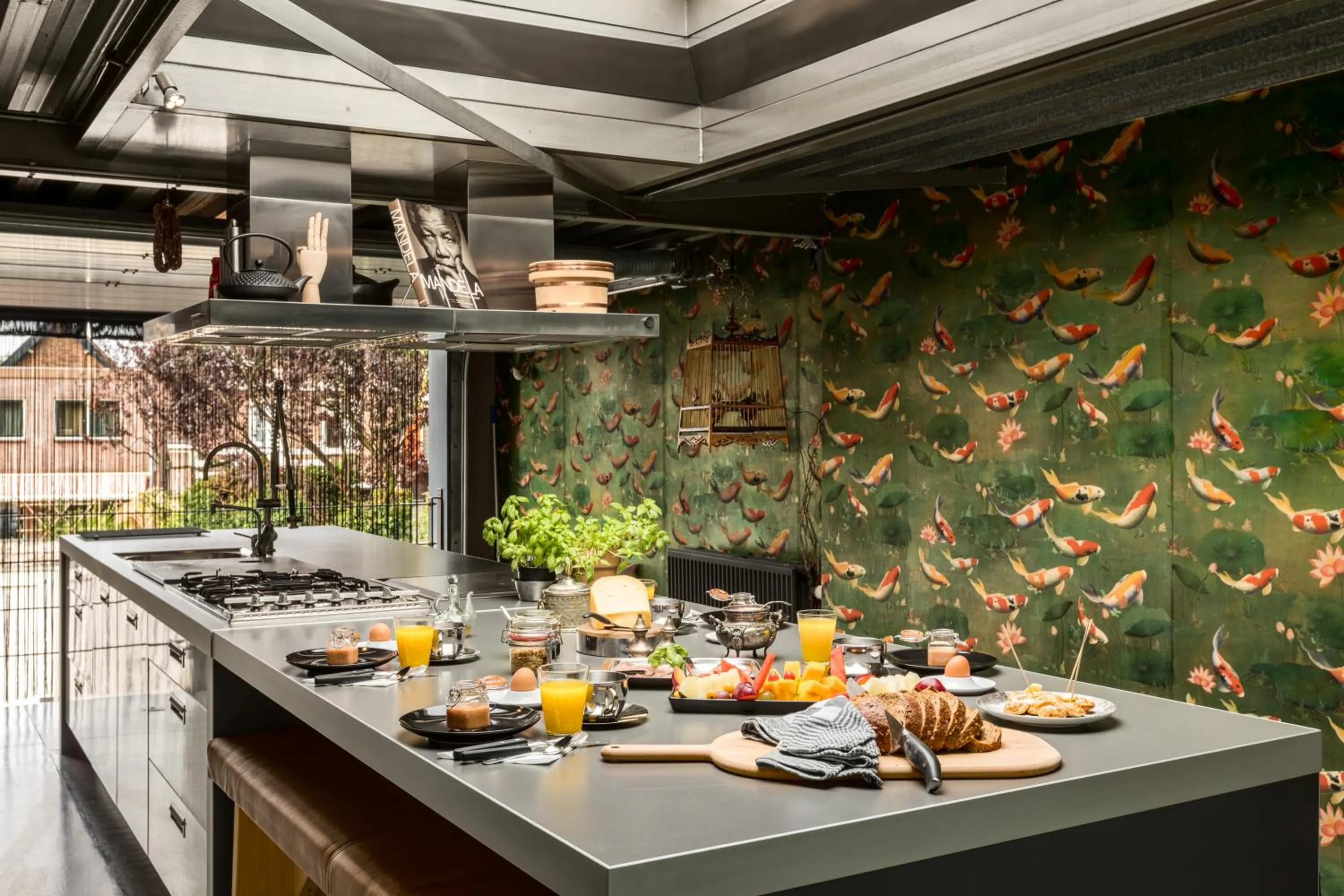 Food and drinks in B&B Habitat