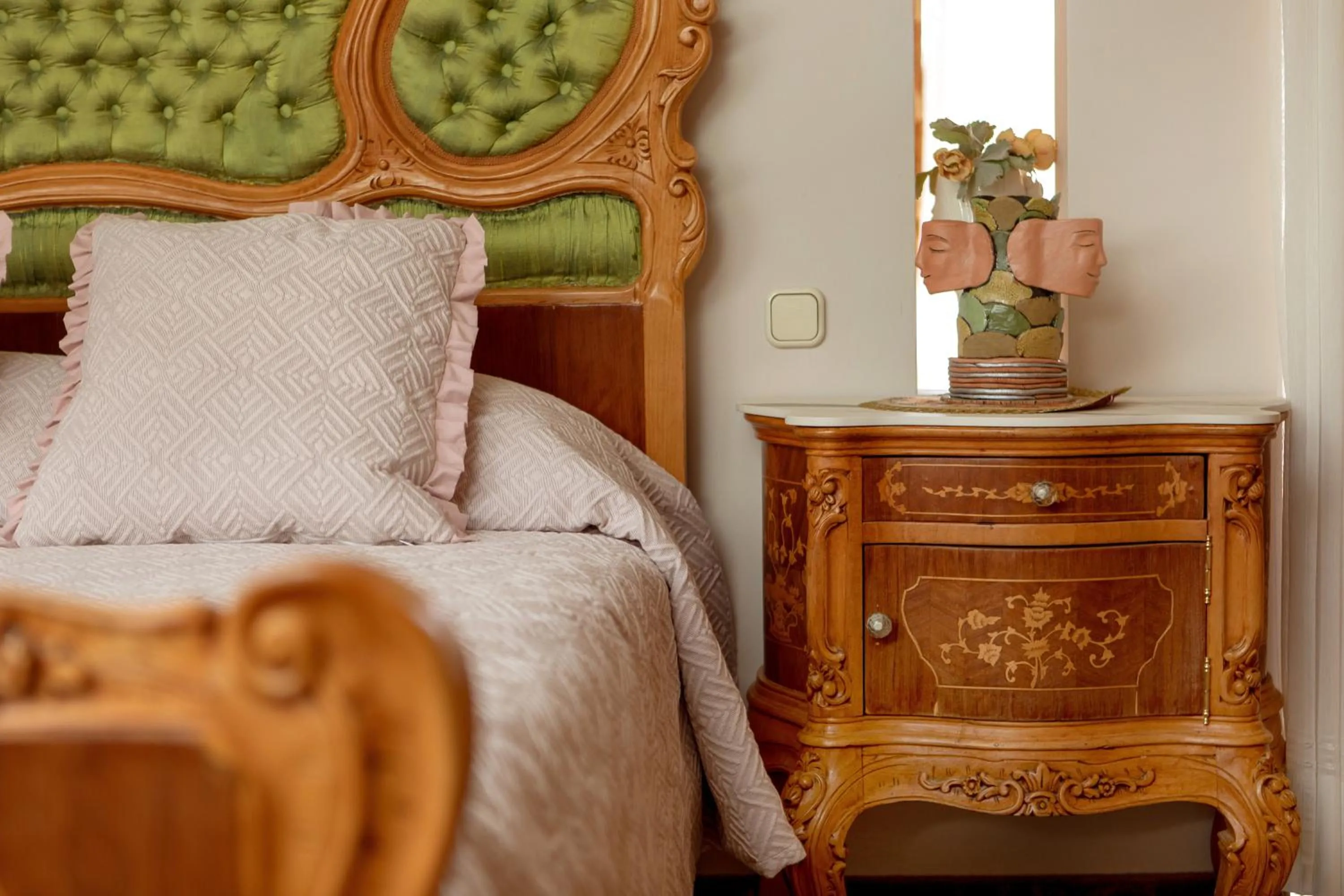 Bed in Pažaislis Park Hotel