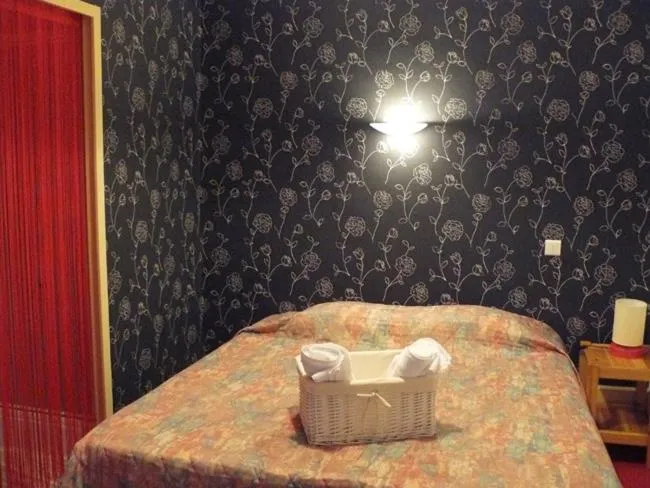 Photo of the whole room, Bed in Hôtel du Commerce