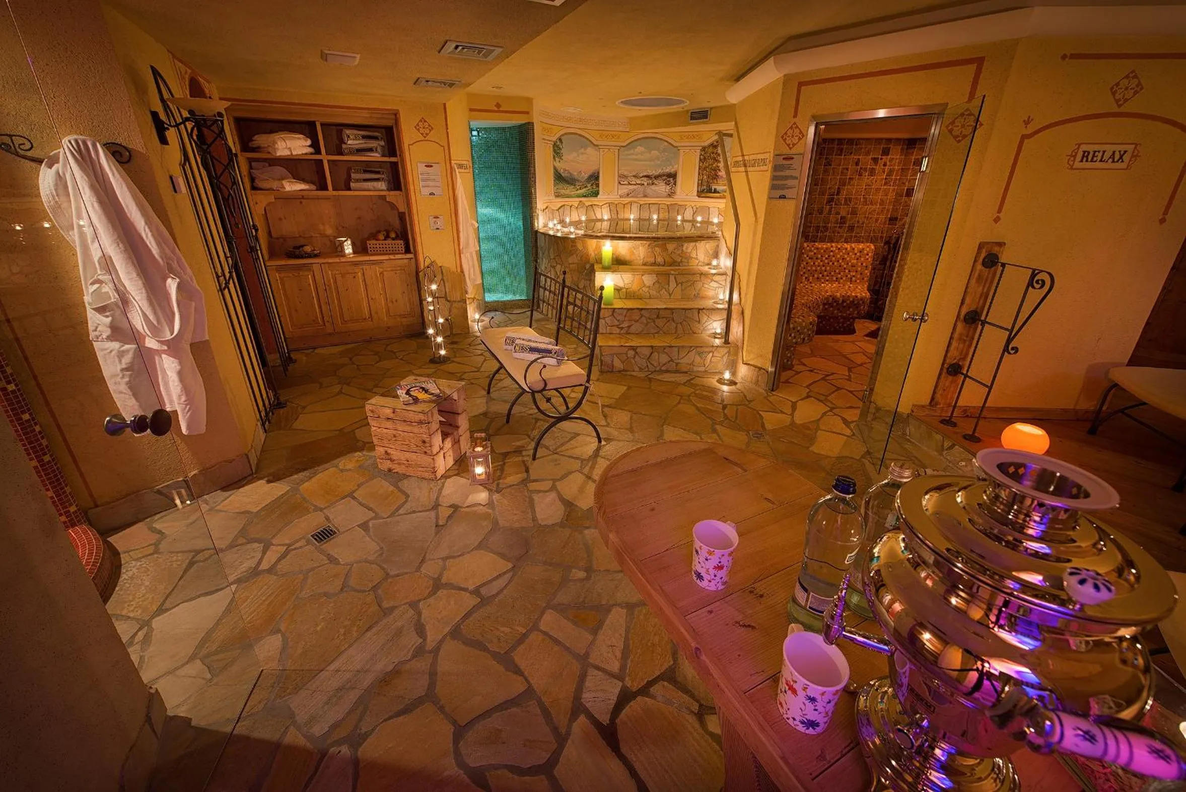 Spa and wellness centre/facilities in Hotel Roberta Alpine Adults only