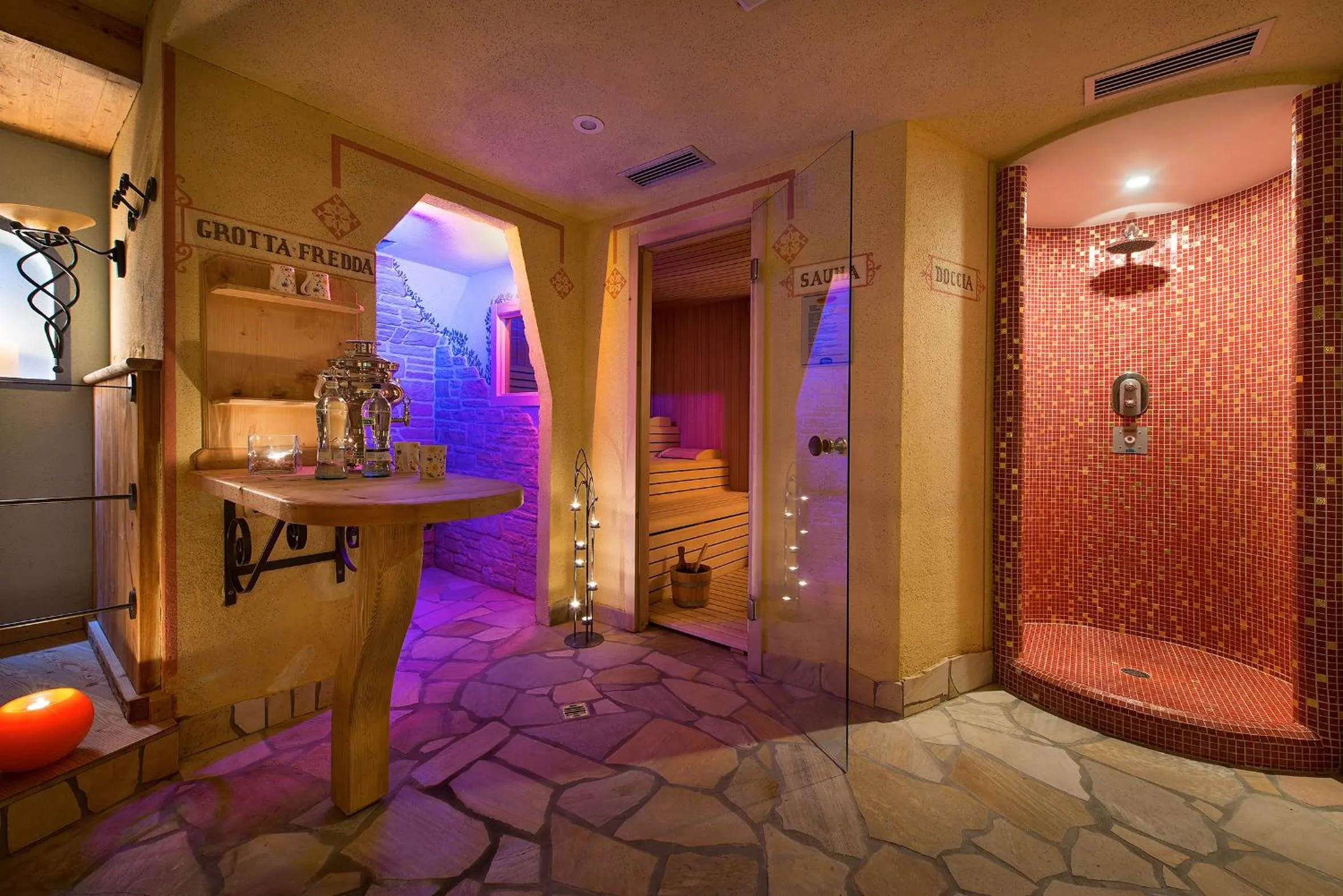 Spa and wellness centre/facilities in Hotel Roberta Alpine Adults only