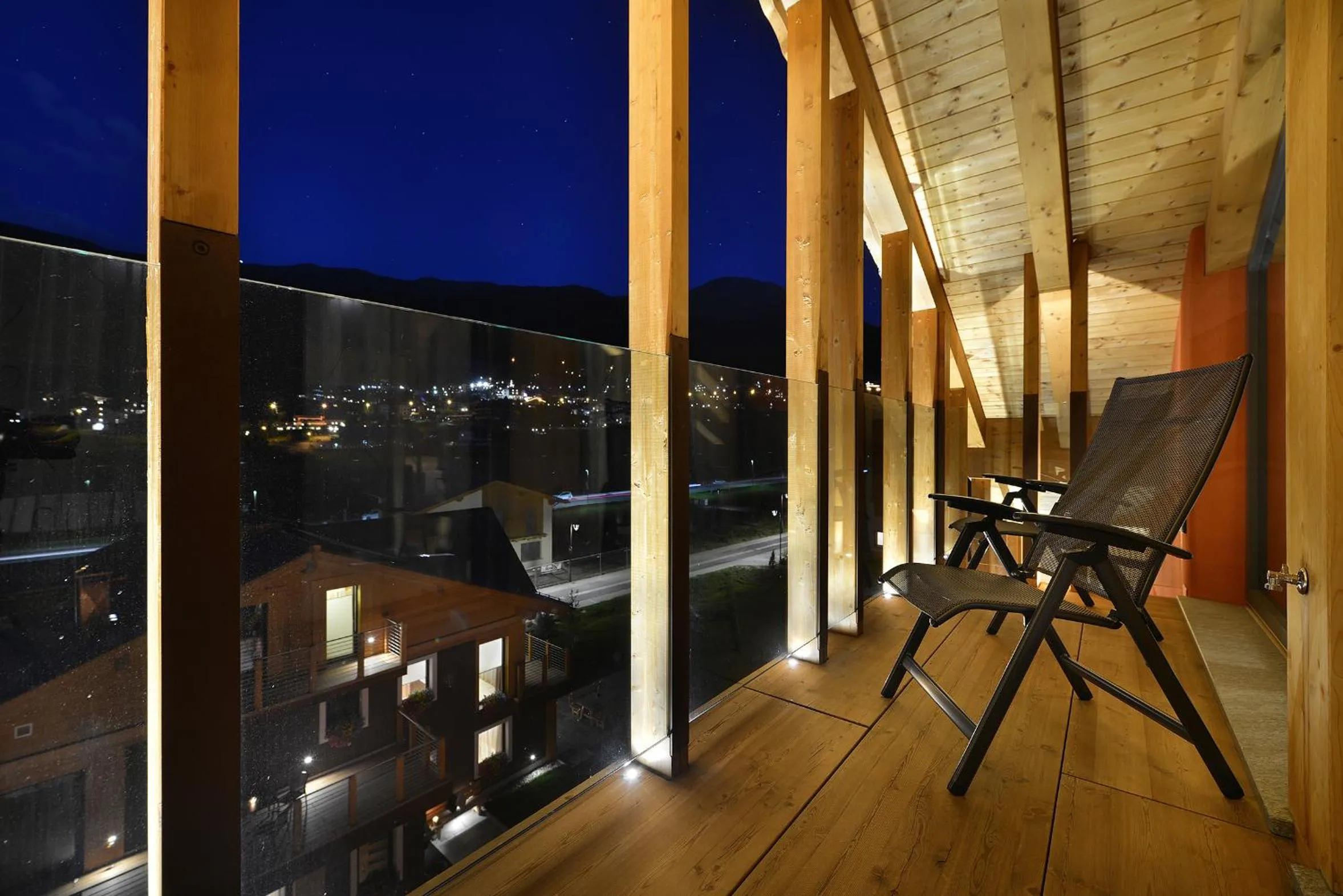 Balcony/Terrace in Hotel Roberta Alpine Adults only