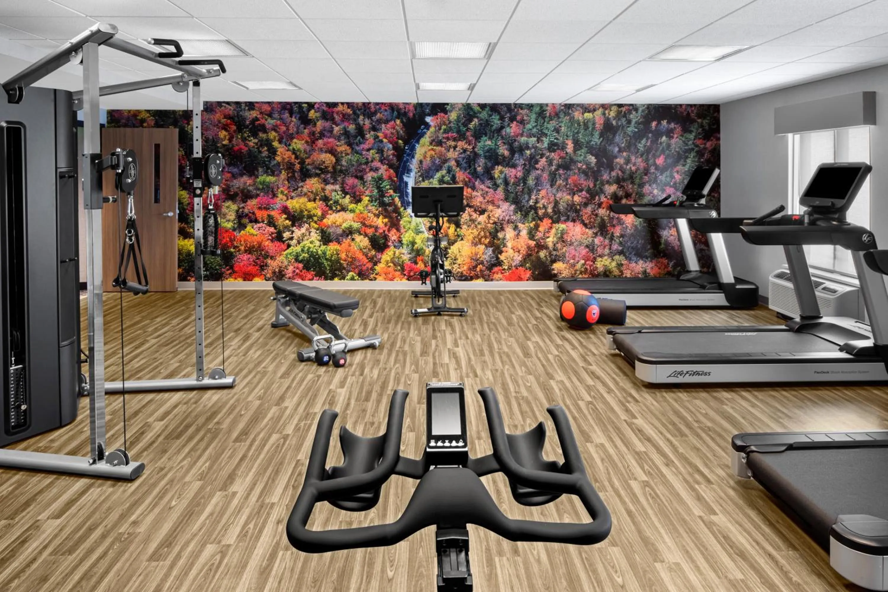 Fitness centre/facilities in Hyatt Place Boston/Braintree