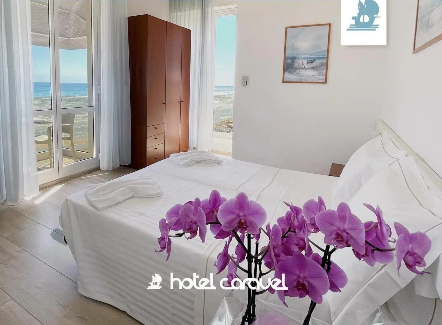 Bedroom, Bed in Hotel Caravel