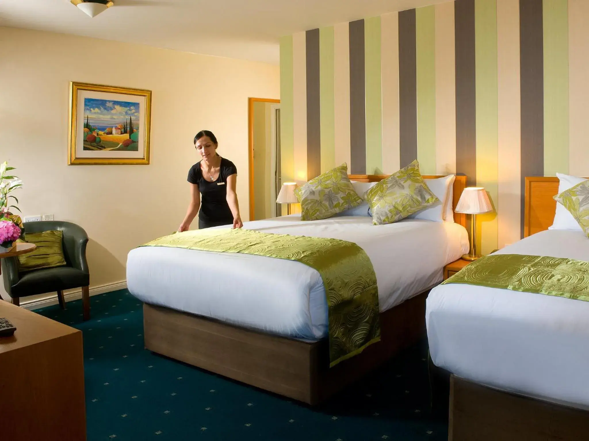 Twin Room in Creggan Court Hotel Twin Room in Creggan Court Hotel