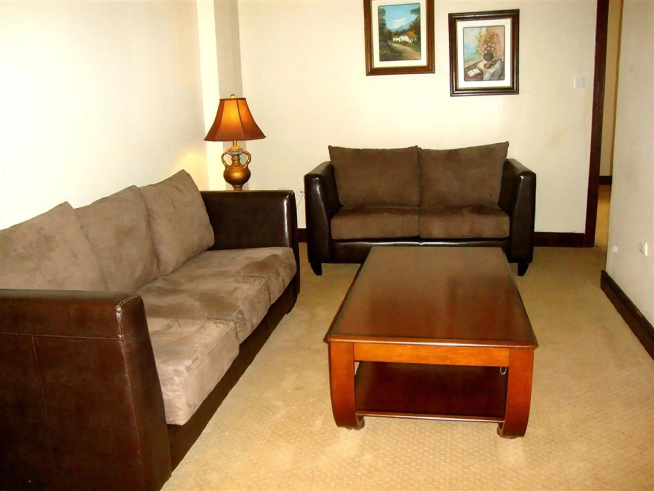 Living room in Hotel Gran Mediterraneo