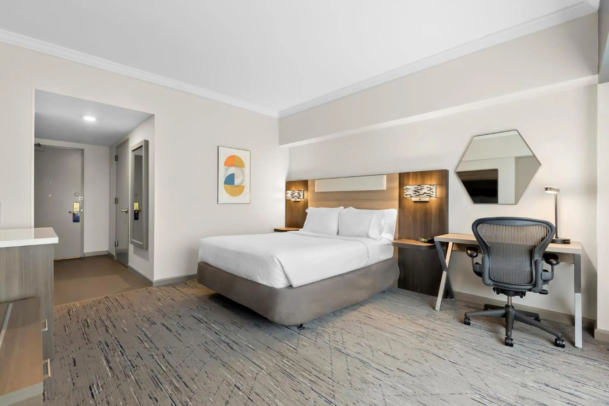 Photo of the whole room, Bed in Holiday Inn Express Princeton Southeast by IHG