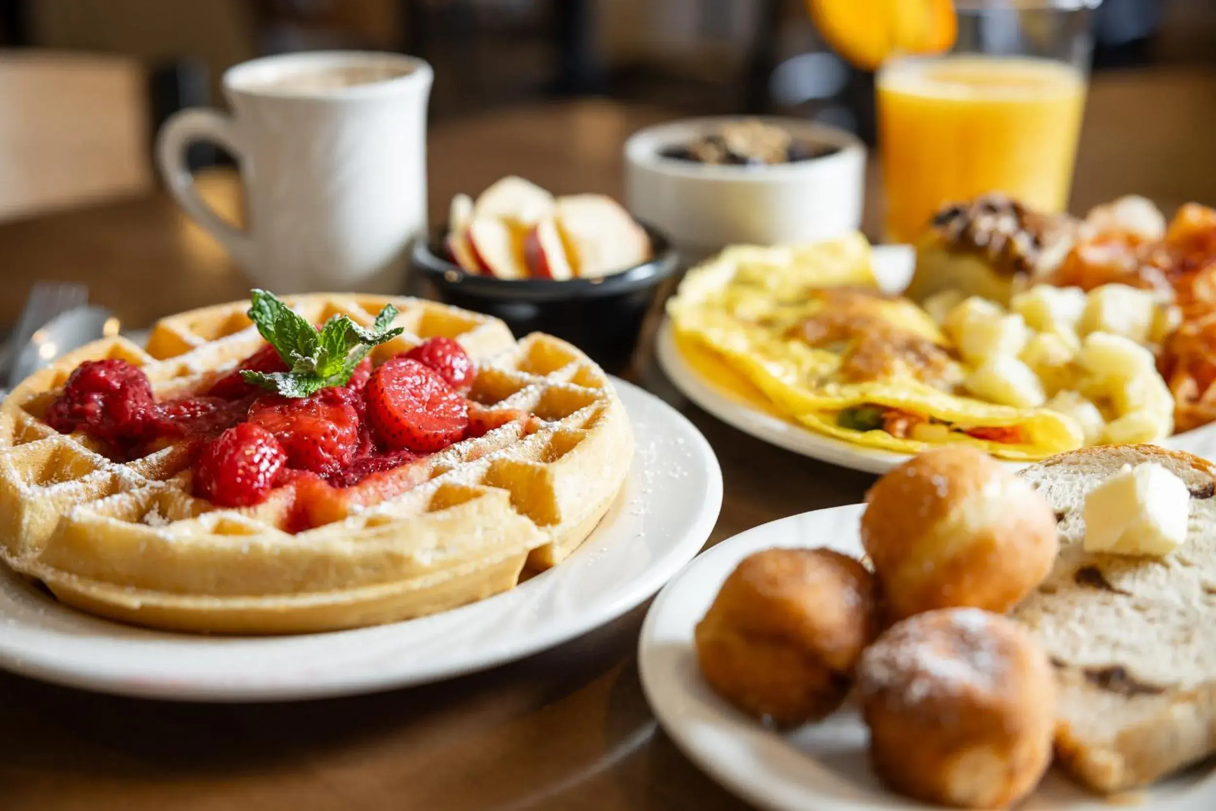 Breakfast in AmishView Inn & Suites Breakfast in AmishView Inn & Suites