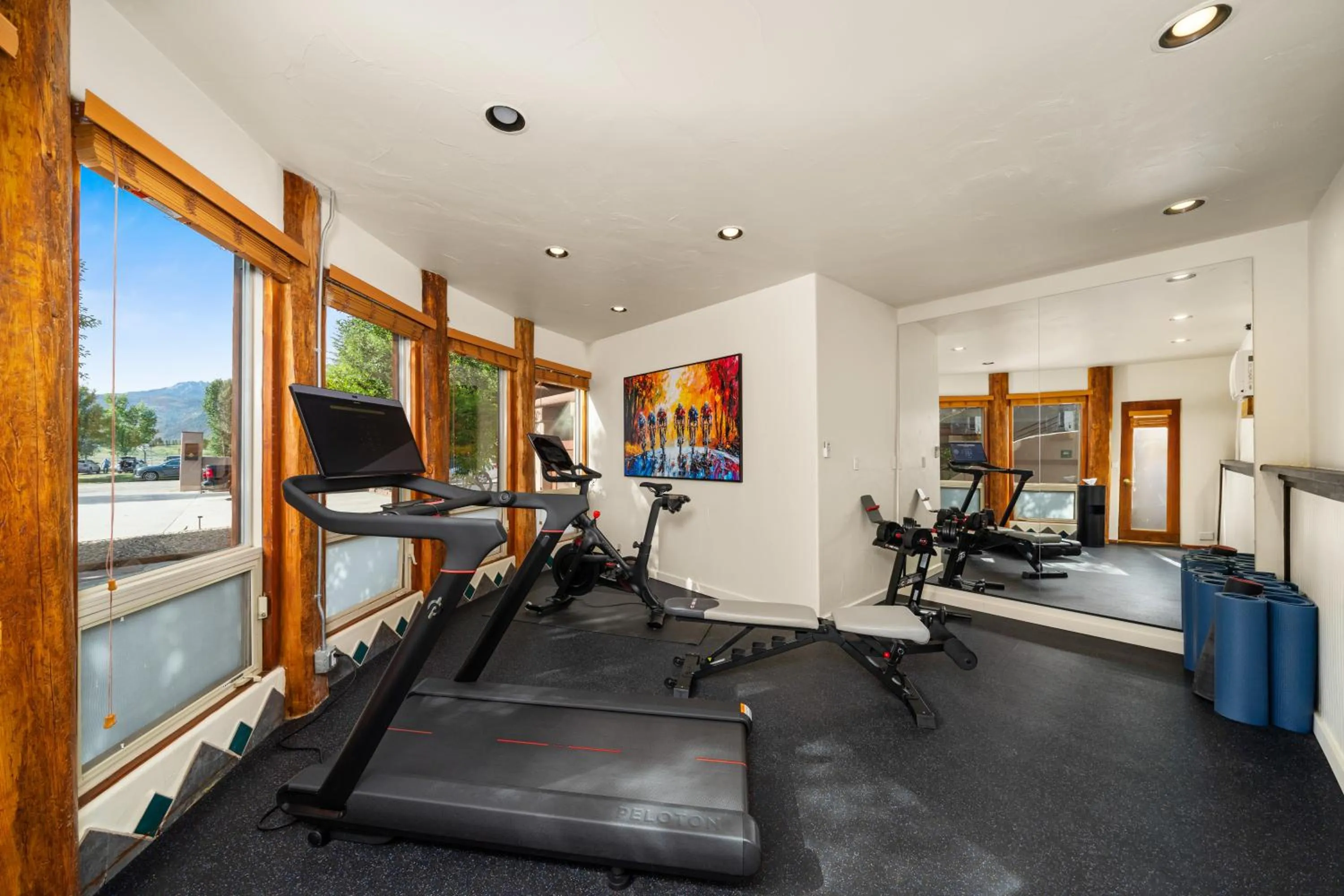 Fitness centre/facilities in Chipeta Lodge
