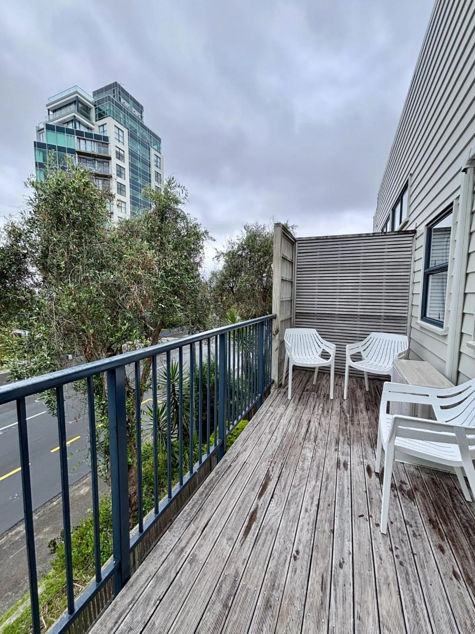 Balcony/Terrace in Wrights by the Sea Motel