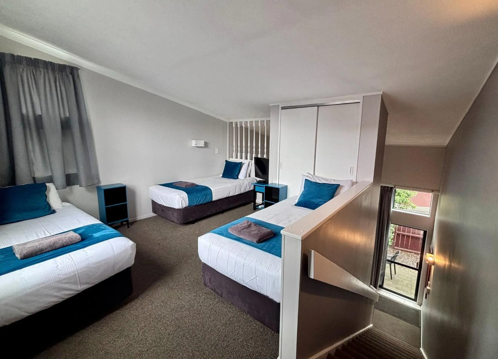 Bedroom, Bed in Wrights by the Sea Motel