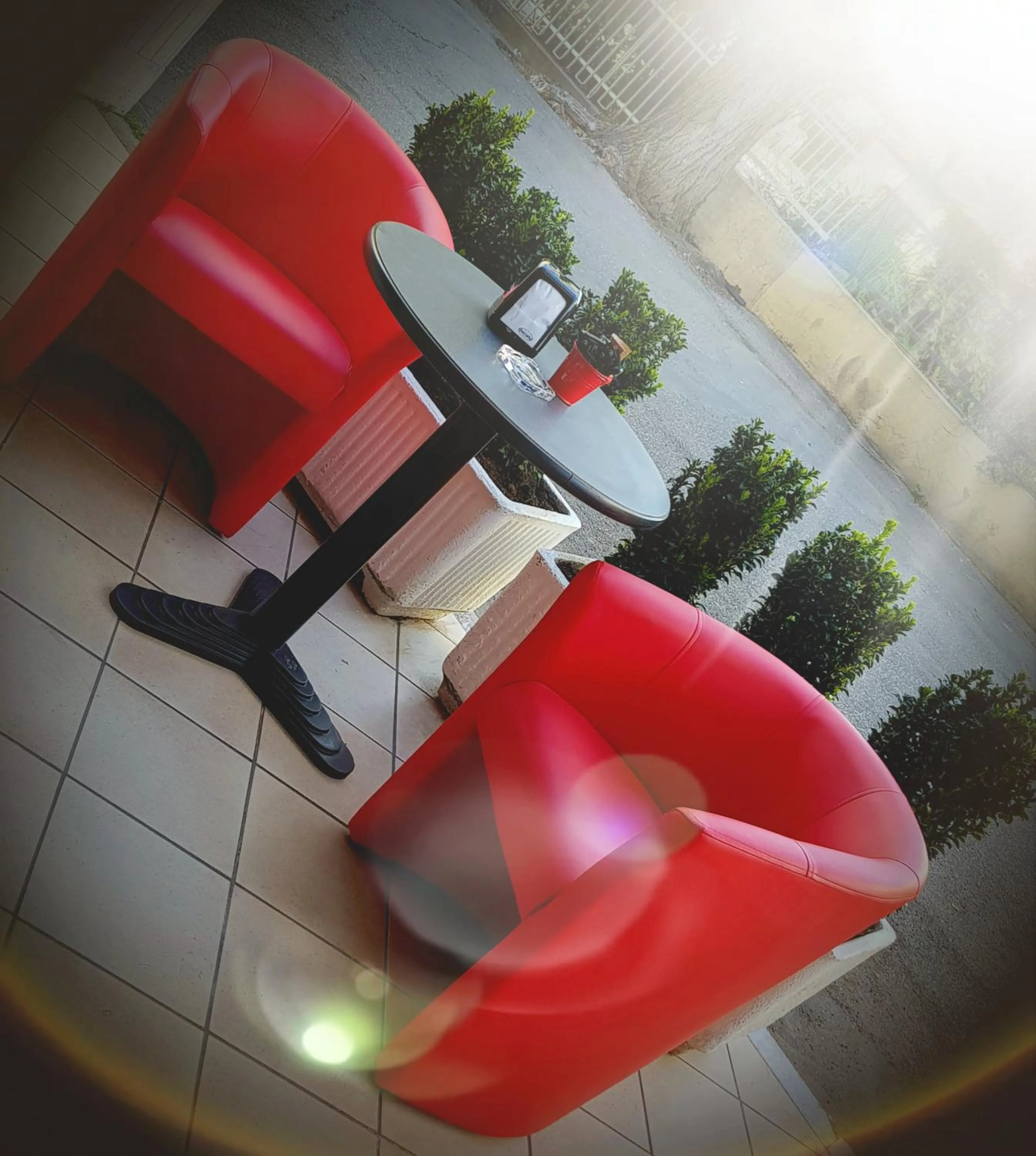 Seating area in HOTEL CONDOR