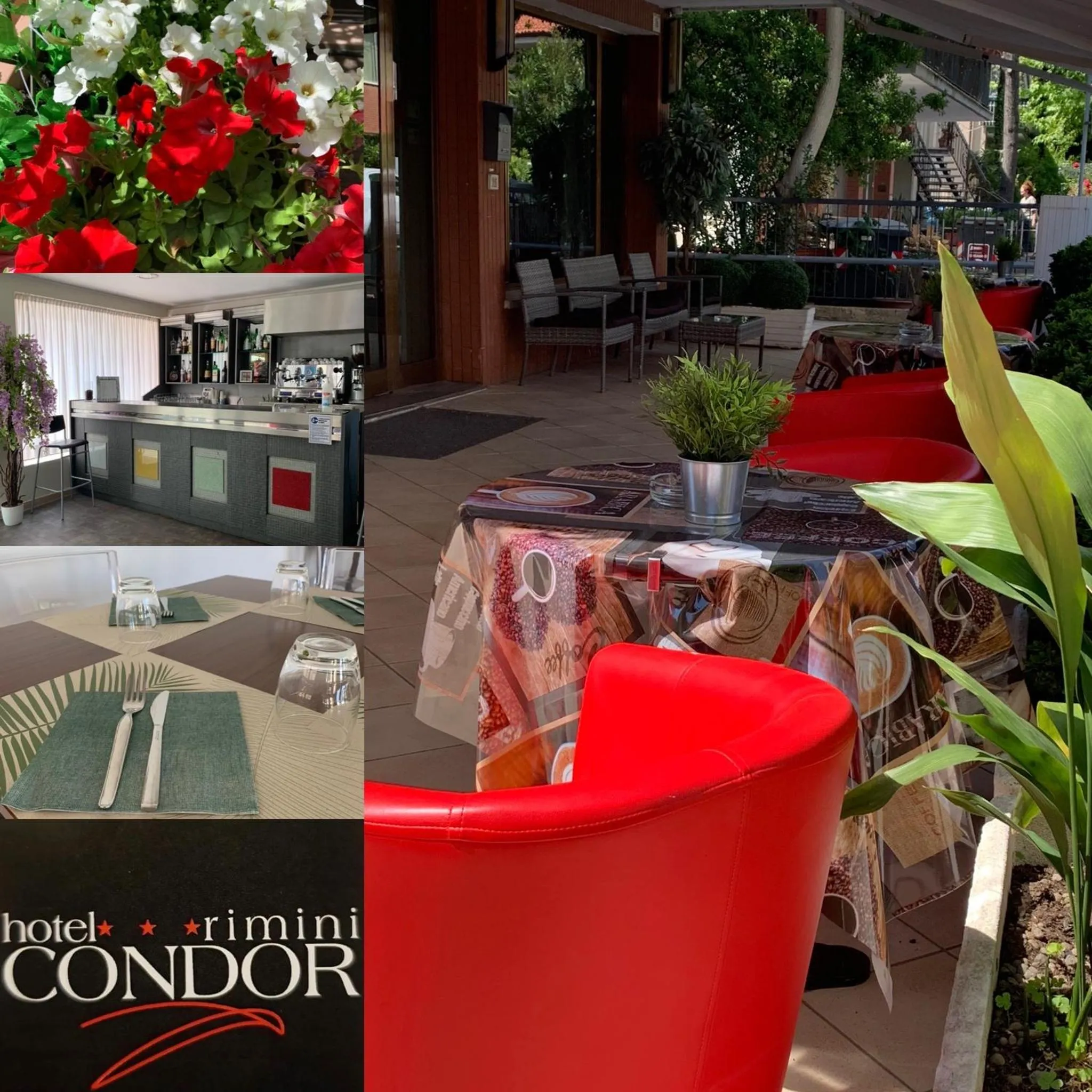 Seating area in HOTEL CONDOR