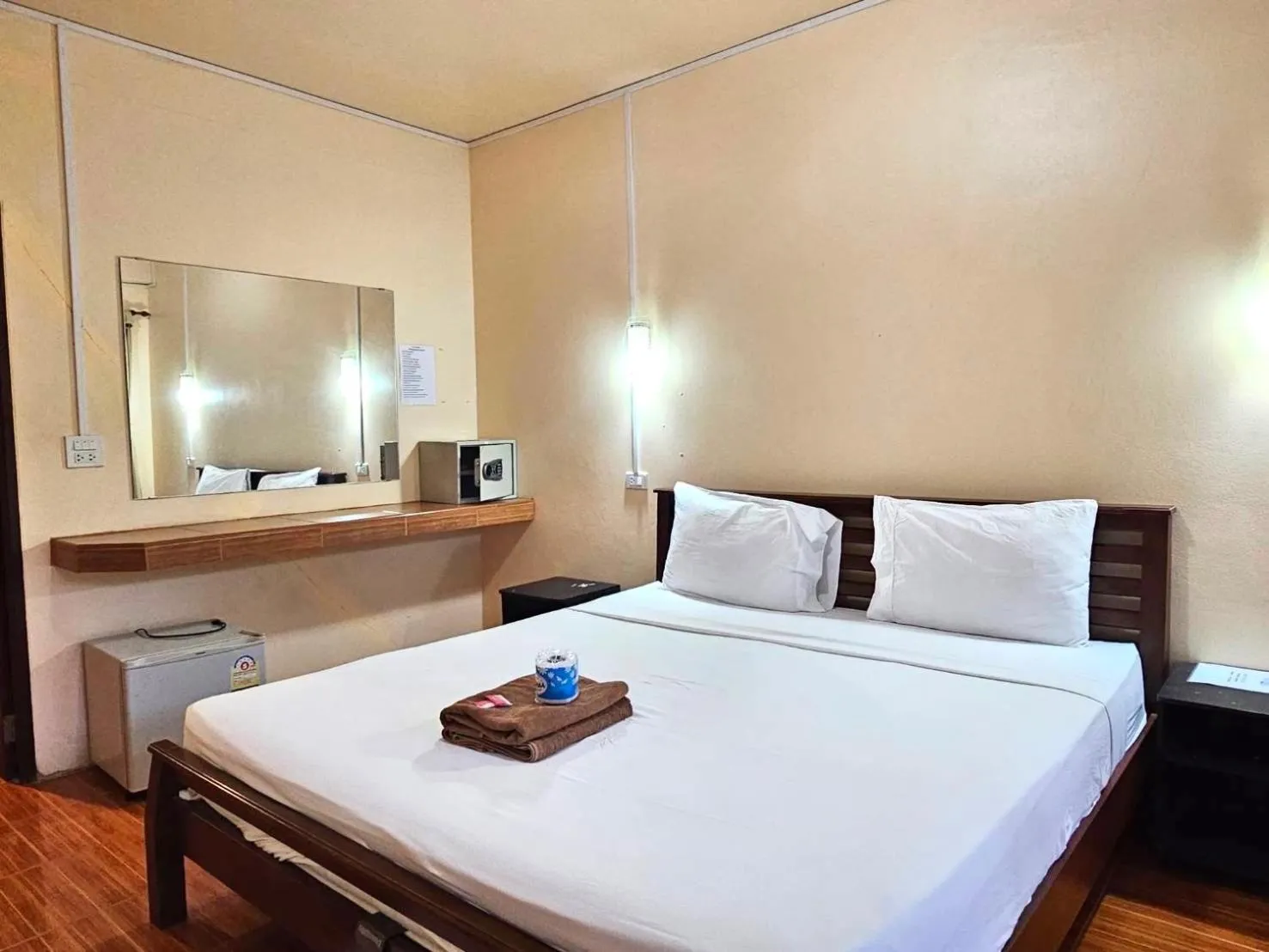 Bed in Ocean View Resort