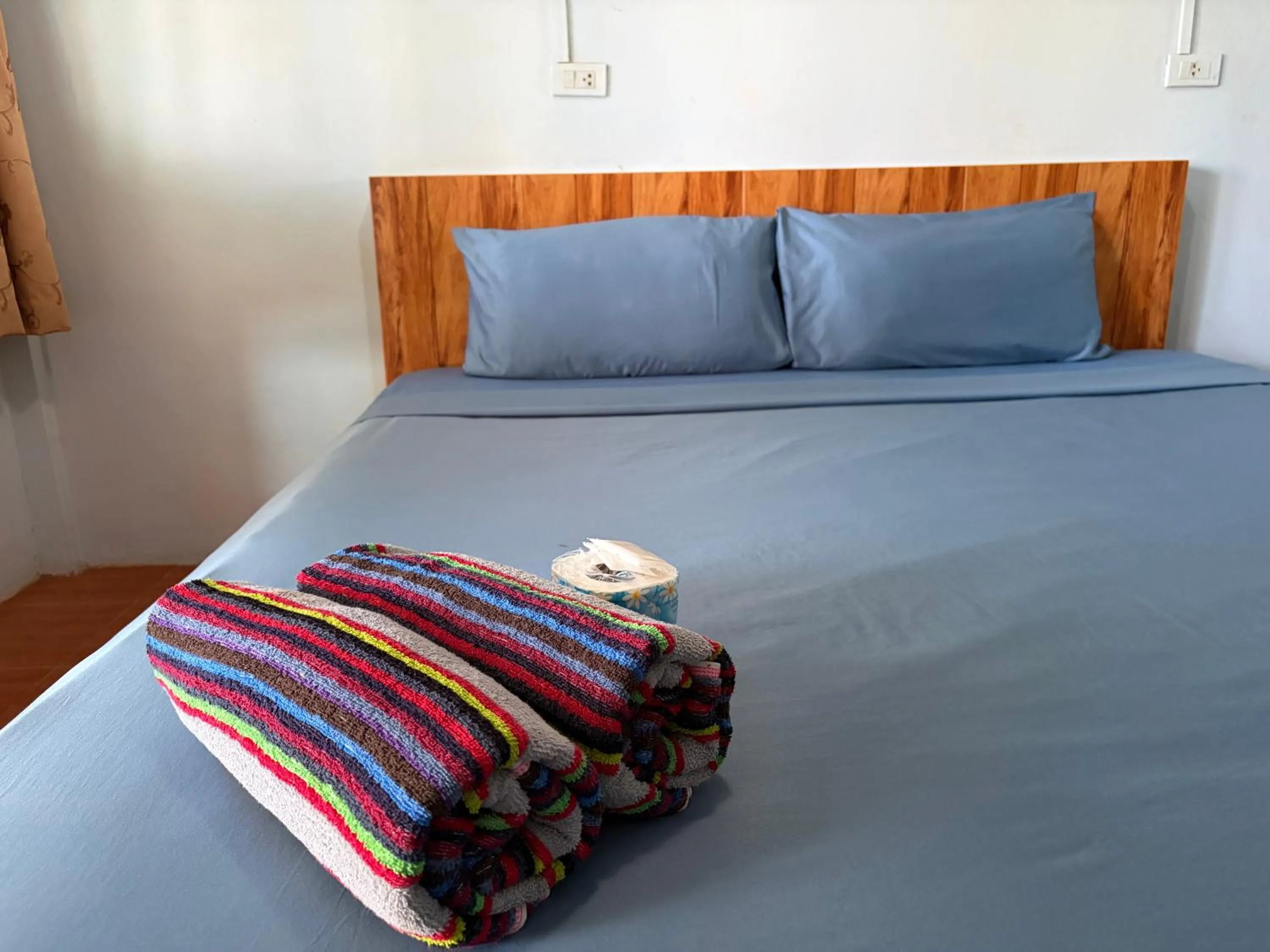 Bed in Ocean View Resort