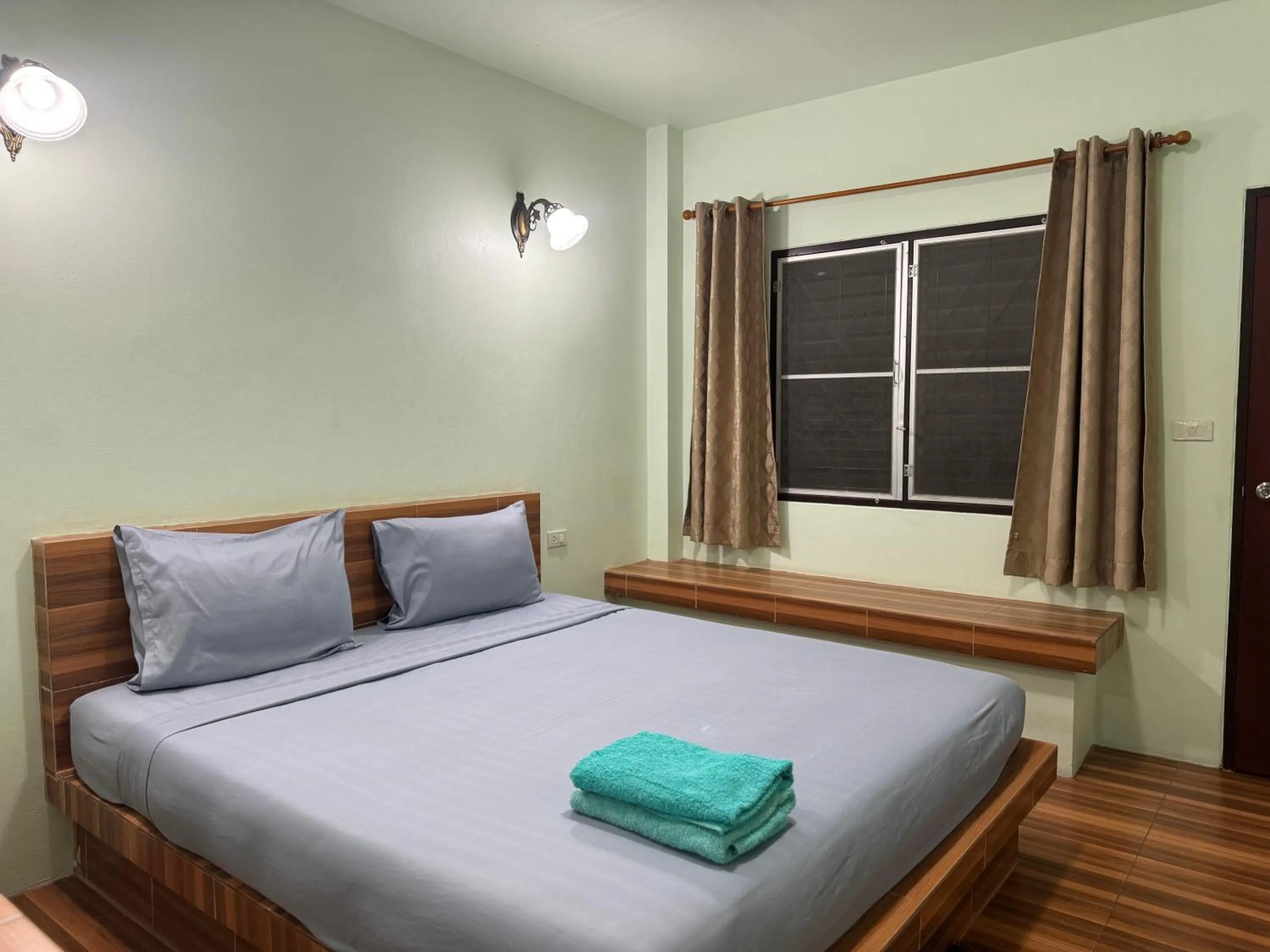 Bed in Ocean View Resort