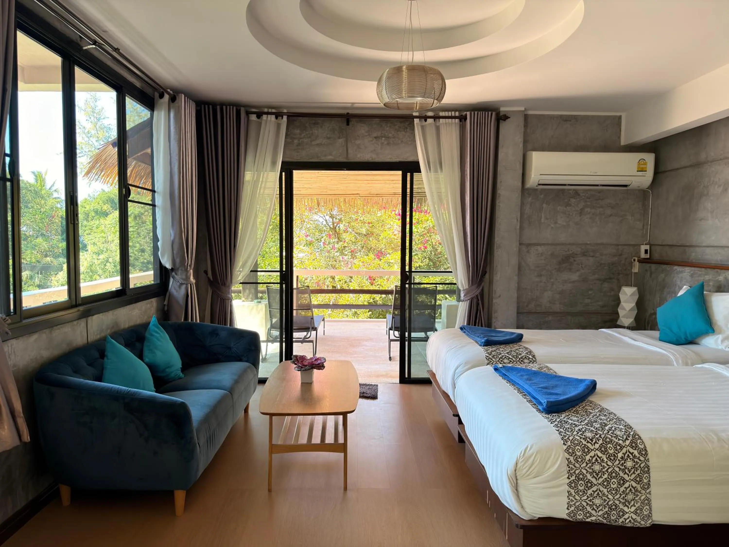 Bed in In Touch Resort